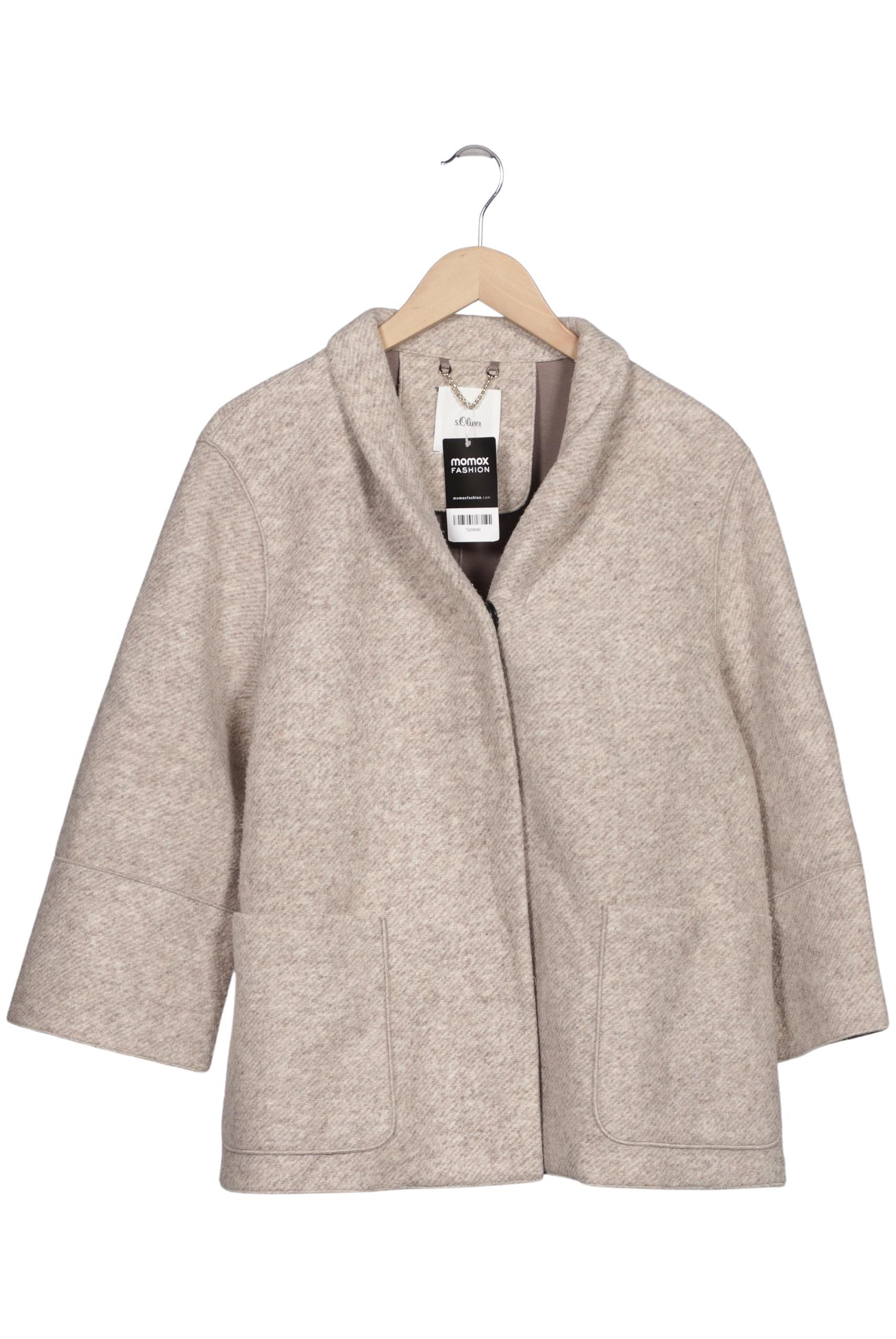 

s.Oliver Damen Jacke, beige, Gr. 44