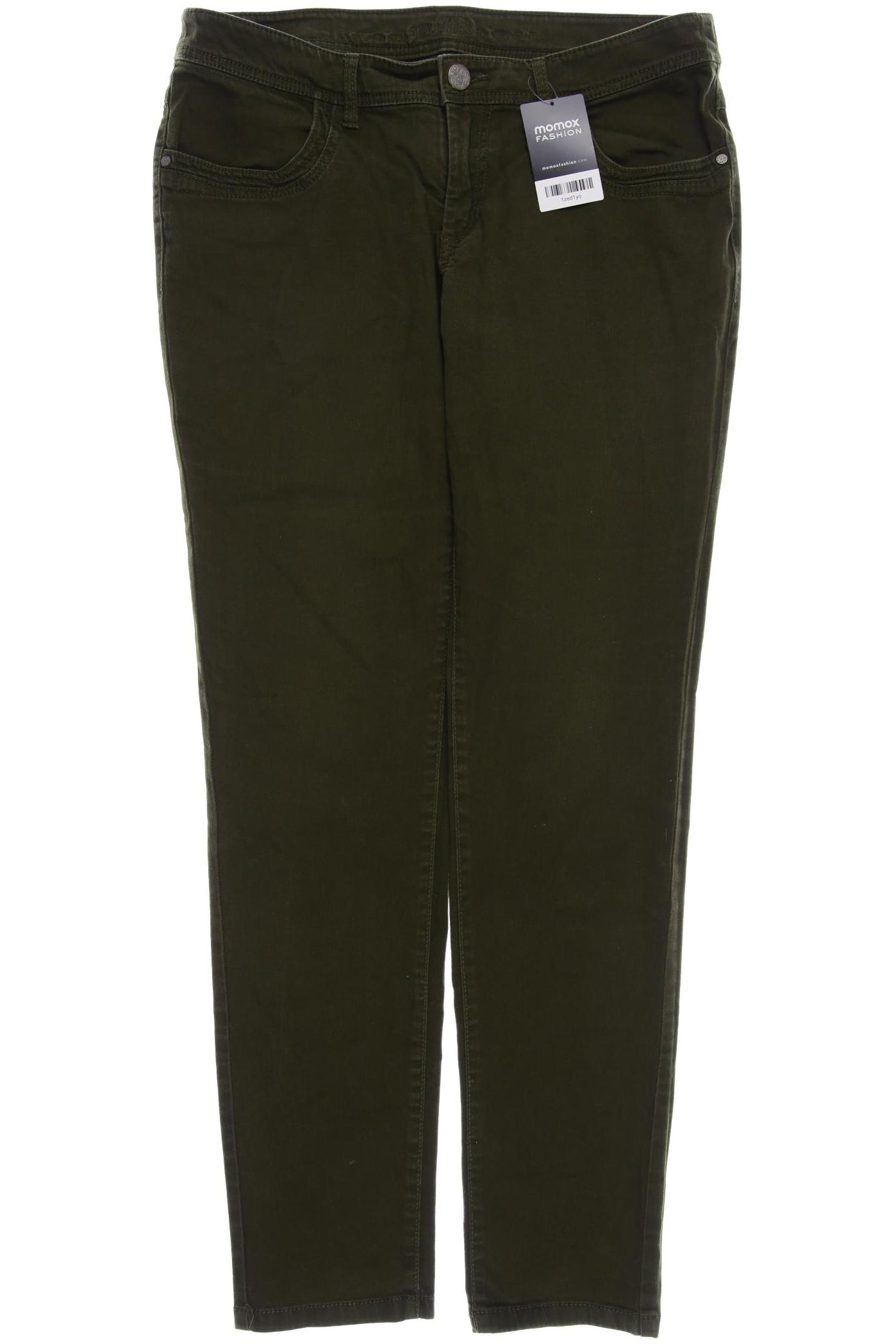 

s.Oliver Damen Jeans, grün