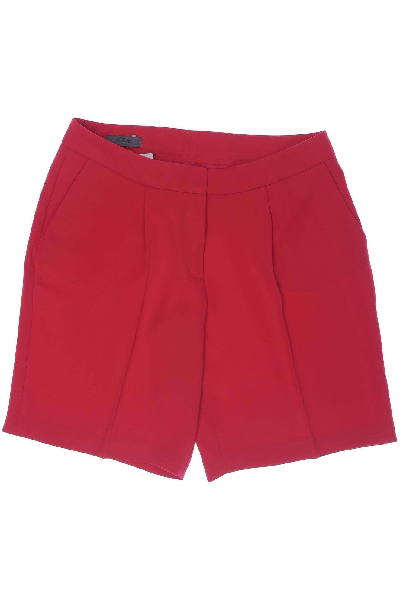 

s.Oliver Damen Shorts, rot, Gr. 36