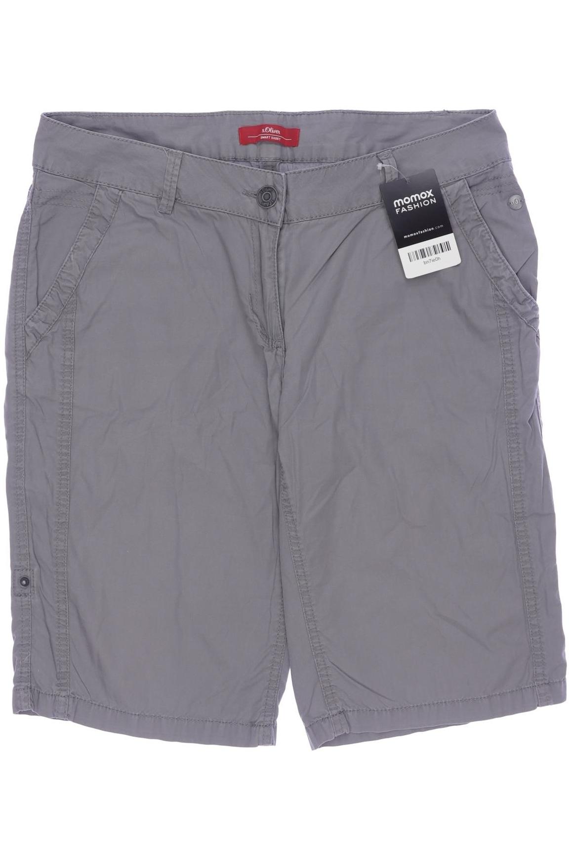

s.Oliver Damen Shorts, grau, Gr. 38