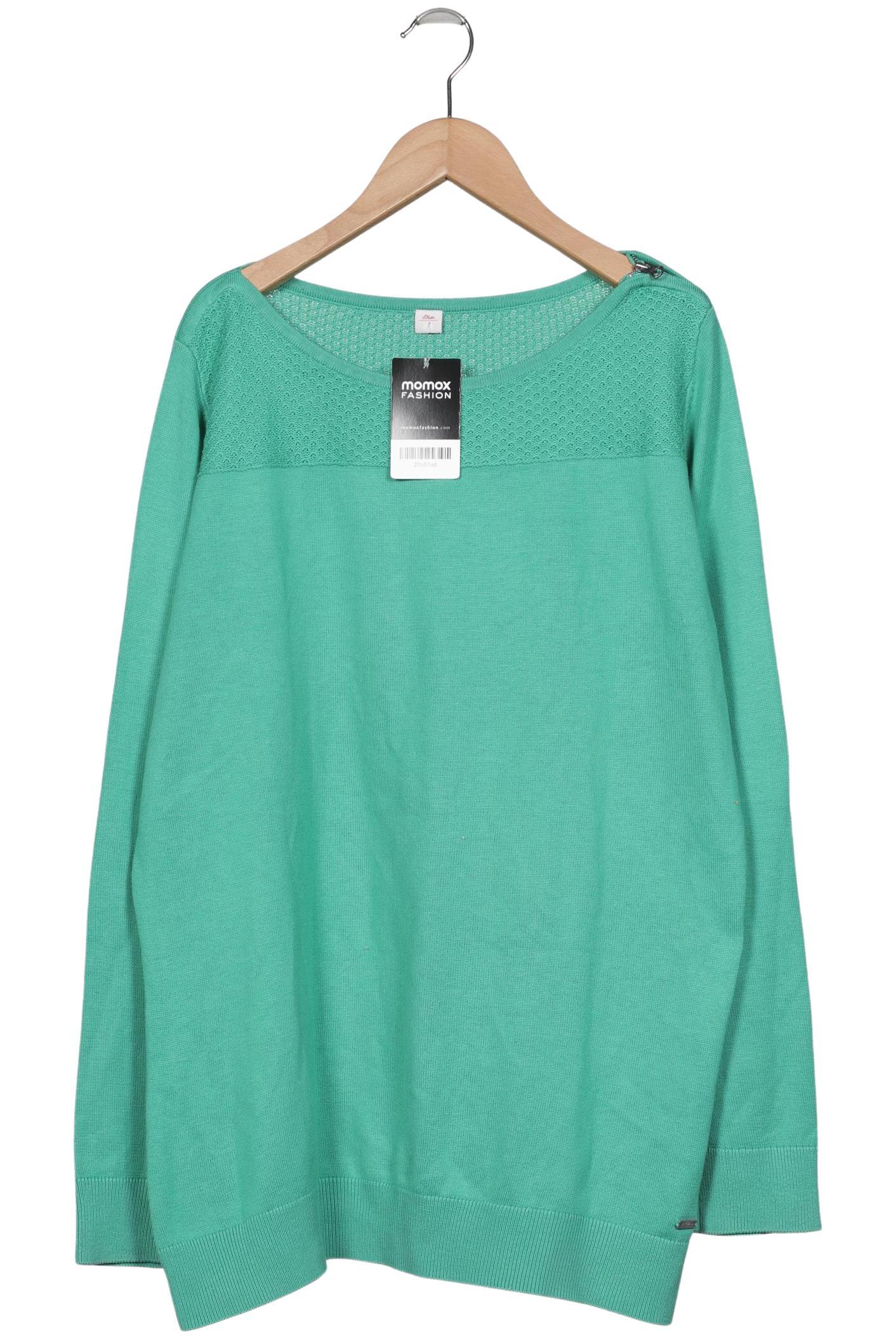 

s.Oliver Damen Pullover, grün, Gr. 44