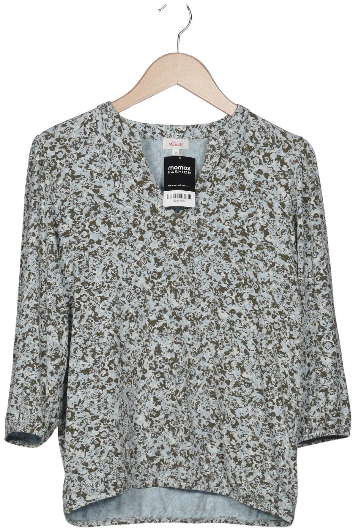 

s.Oliver Damen Langarmshirt, hellblau, Gr. 36