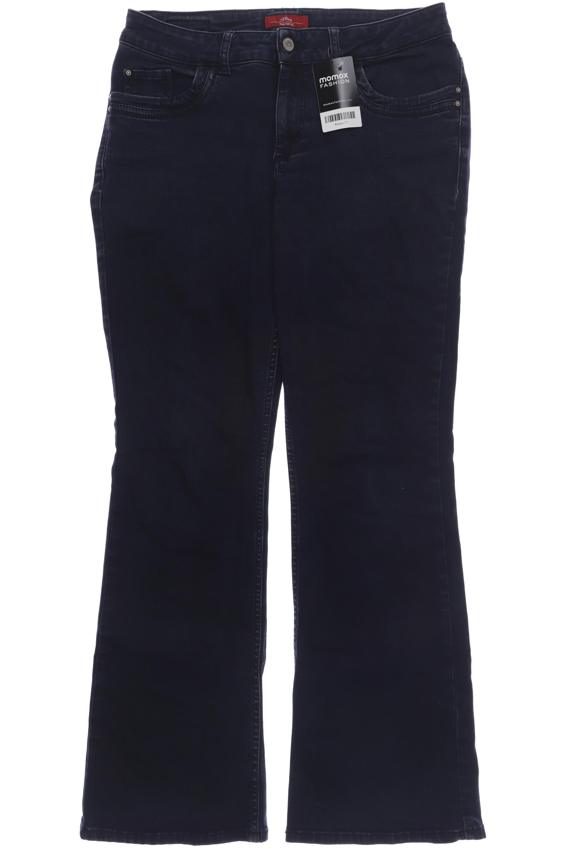 

s.Oliver Damen Jeans, marineblau