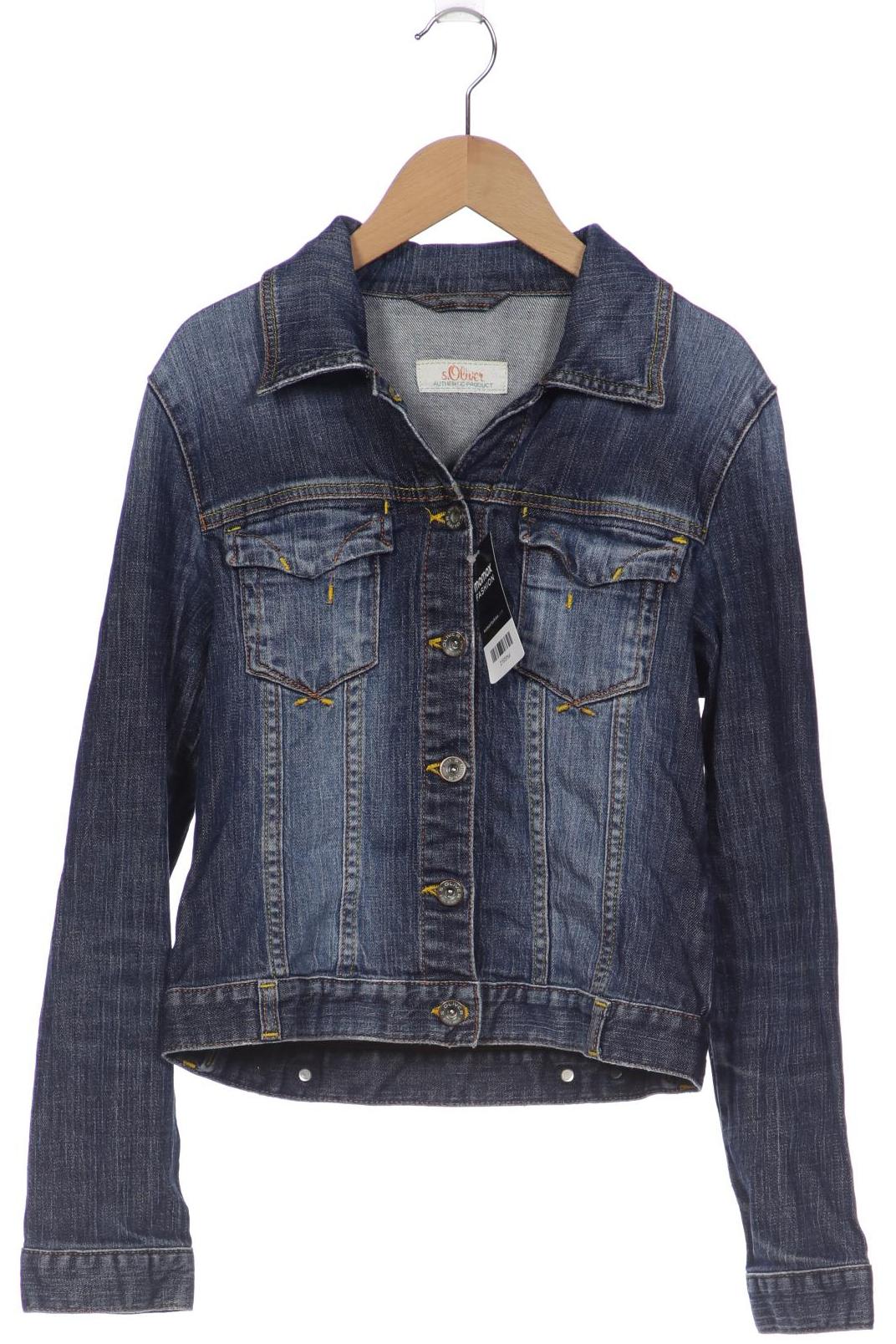 

s.Oliver Damen Jacke, blau