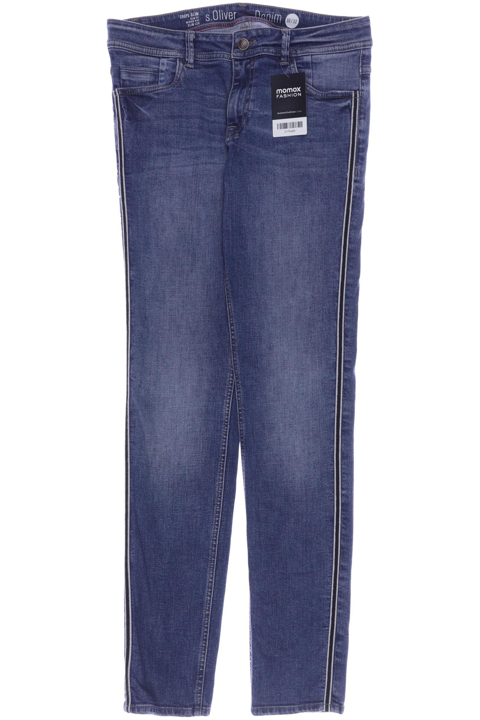 

s.Oliver Damen Jeans, blau