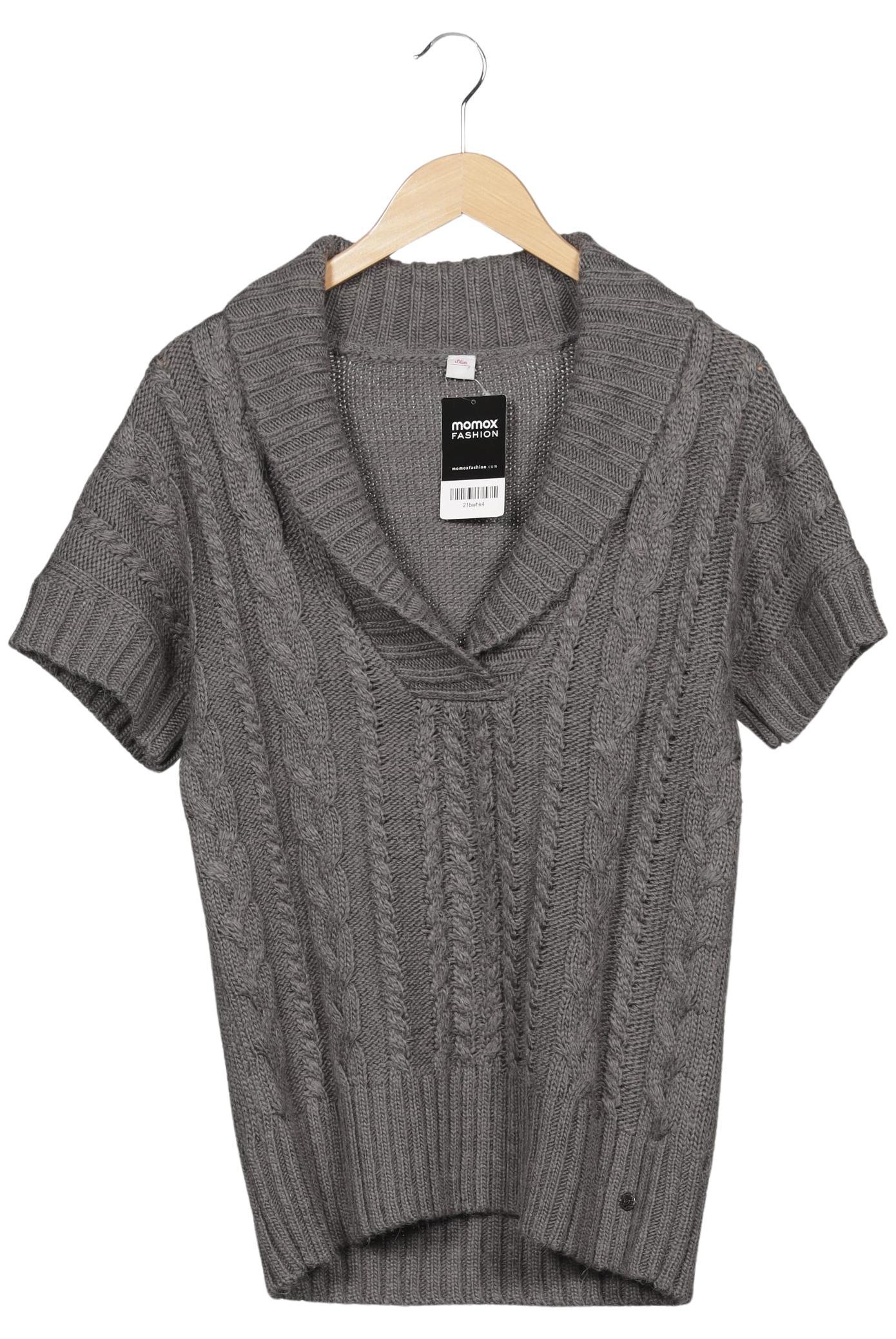 

s.Oliver Damen Pullover, grau, Gr. 38