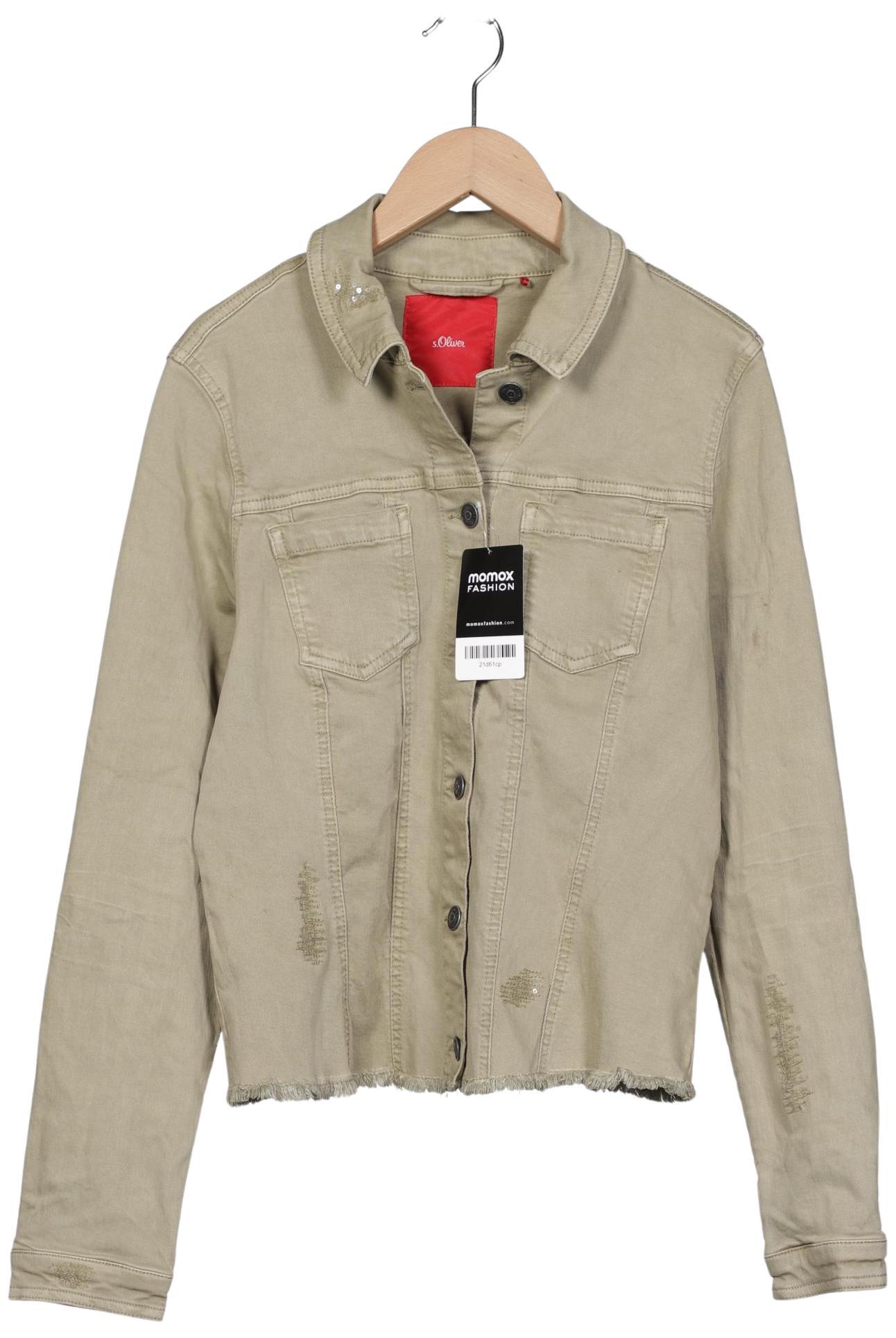 

s.Oliver Damen Jacke, grün, Gr. 38