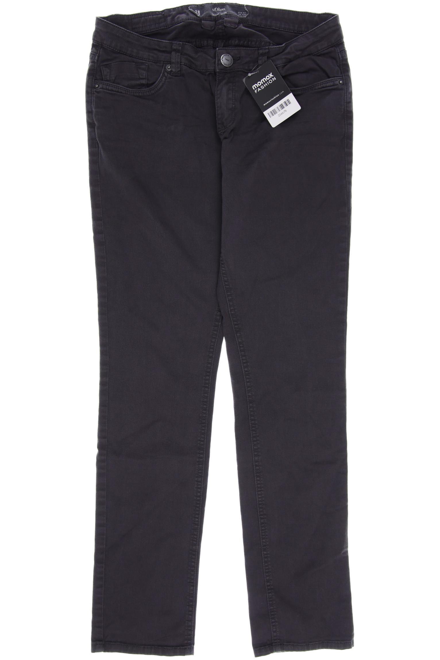 

s.Oliver Damen Jeans, grau, Gr. 28