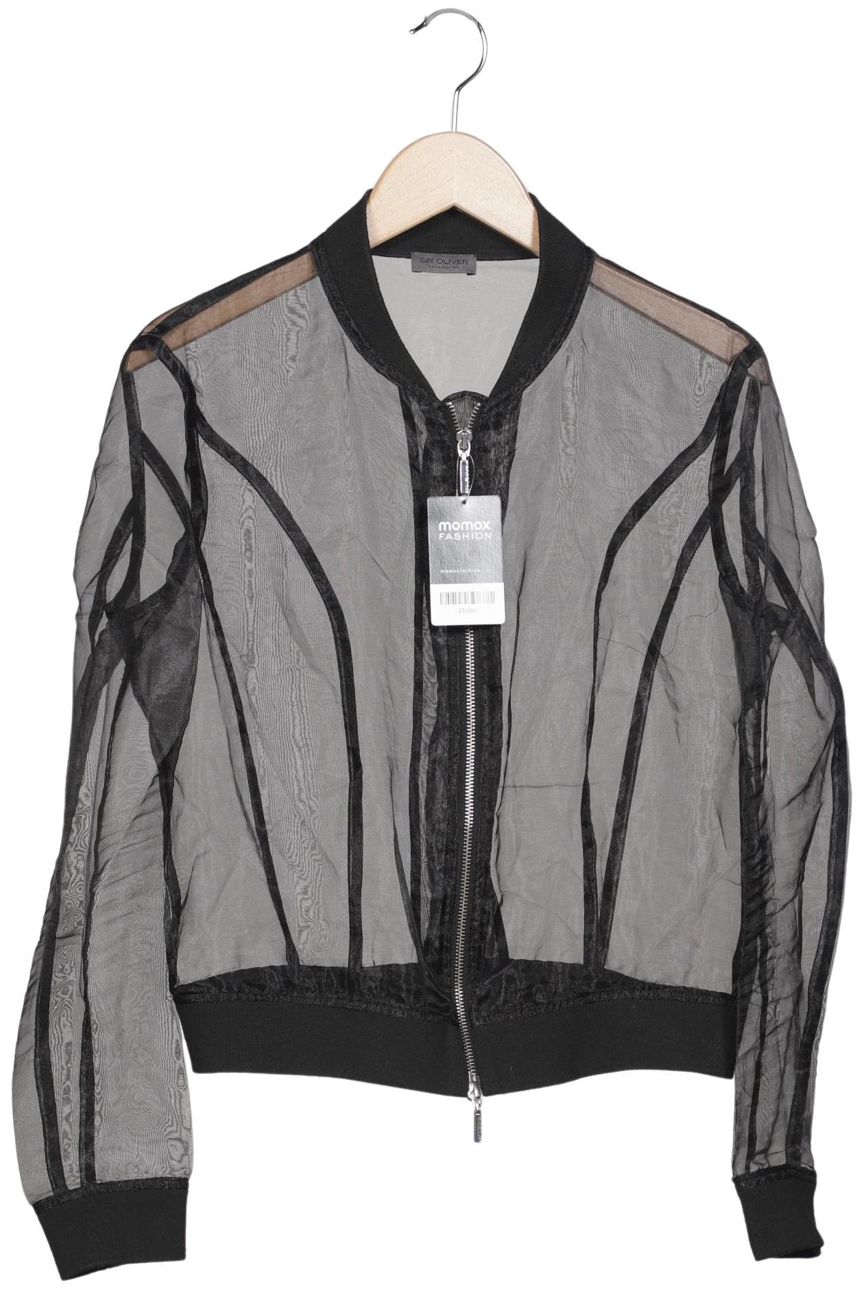 

s.Oliver Damen Jacke, schwarz, Gr. 42