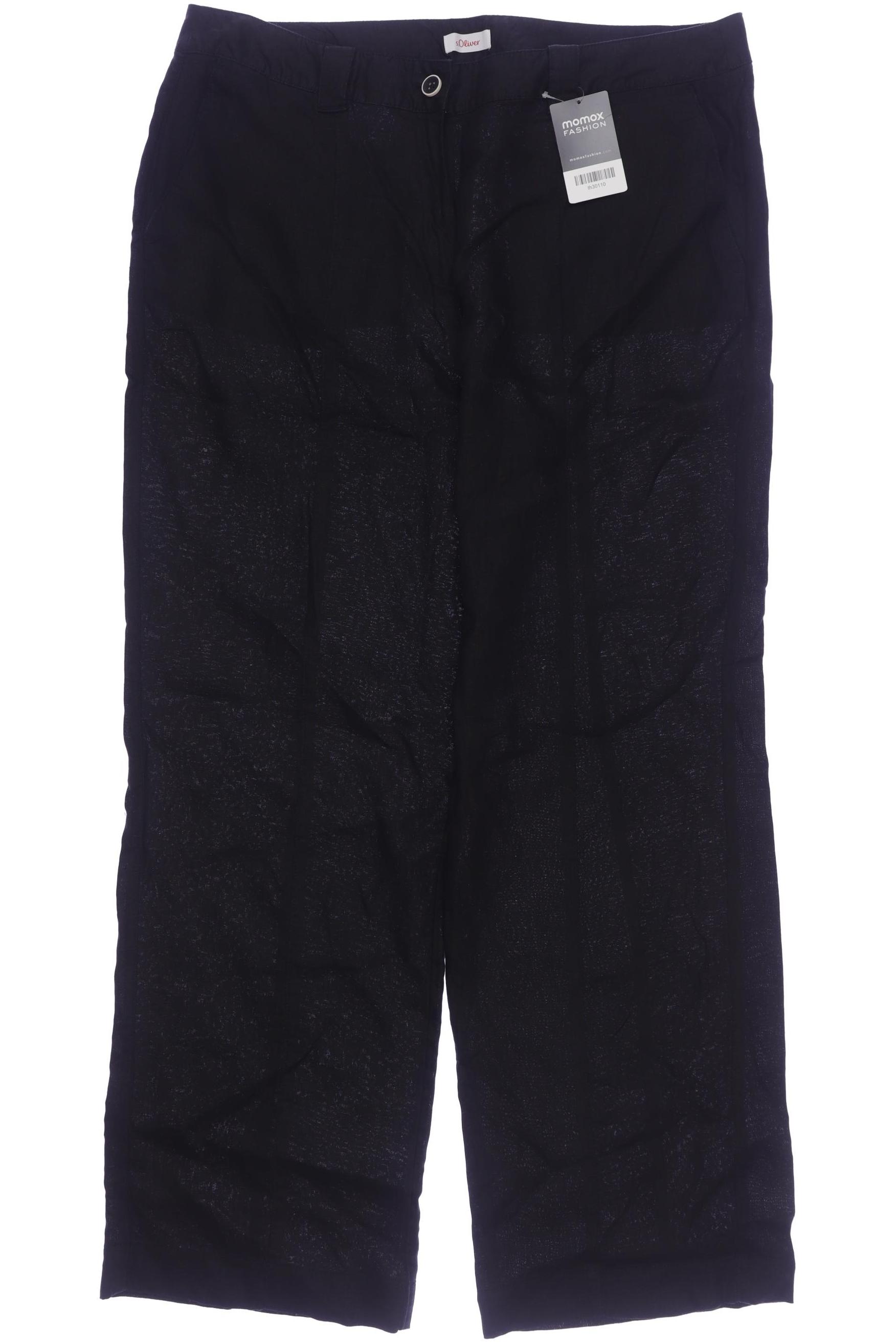 

s.Oliver Damen Stoffhose, schwarz, Gr. 46