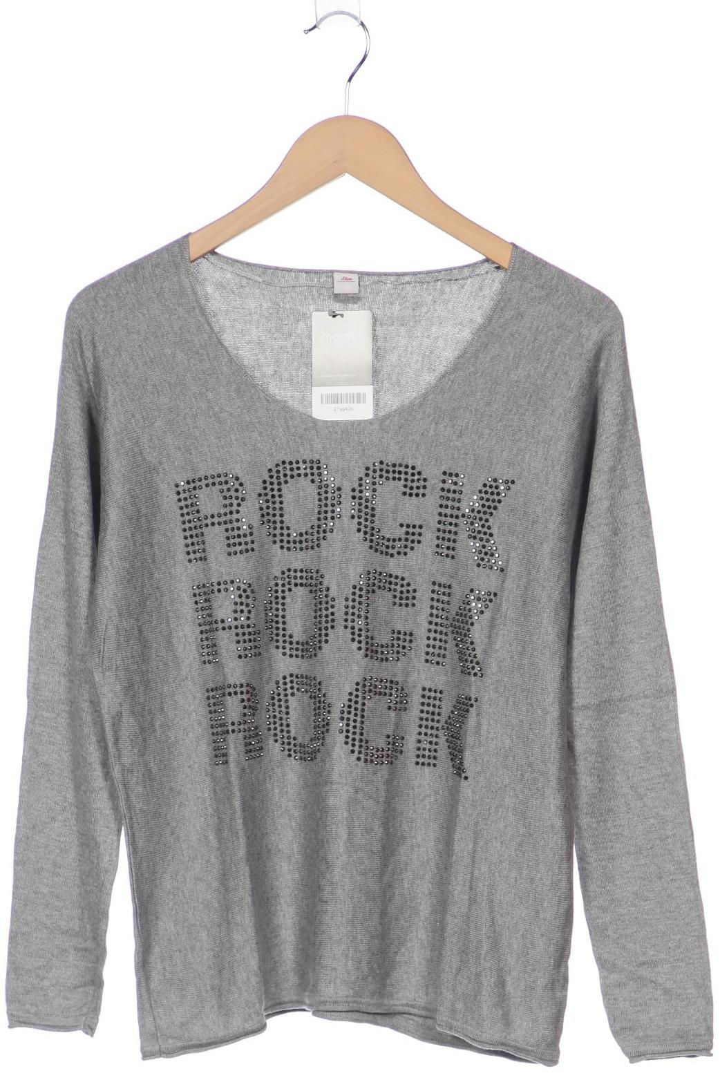 

s.Oliver Damen Pullover, grau