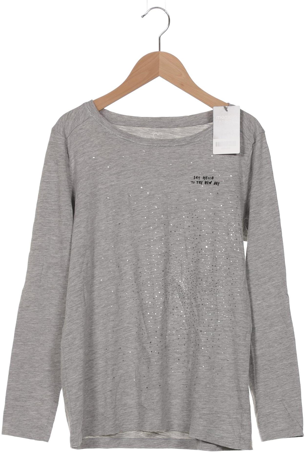 

s.Oliver Damen Langarmshirt, grau, Gr. 42