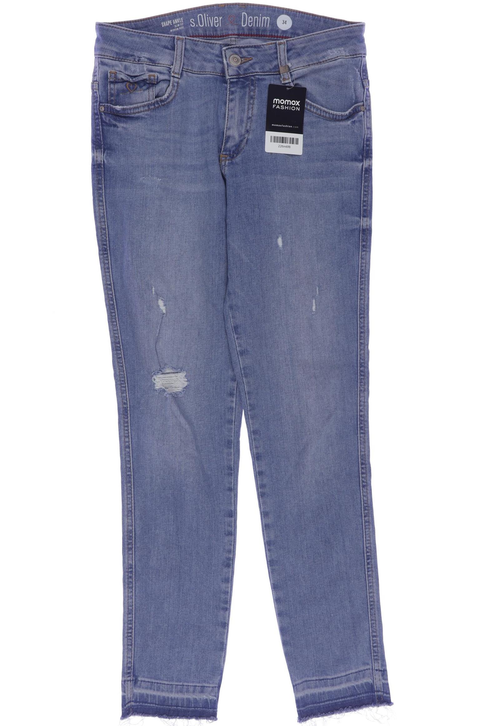 

s.Oliver Damen Jeans, blau, Gr. 34