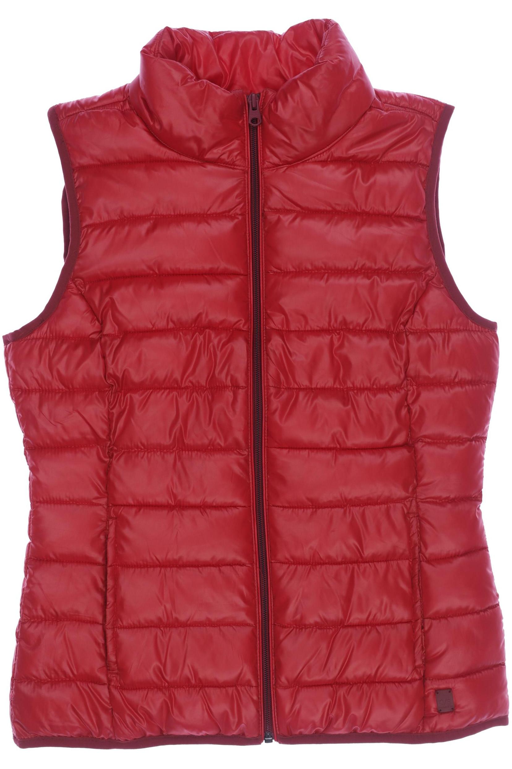 

s.Oliver Damen Weste, rot, Gr. 36