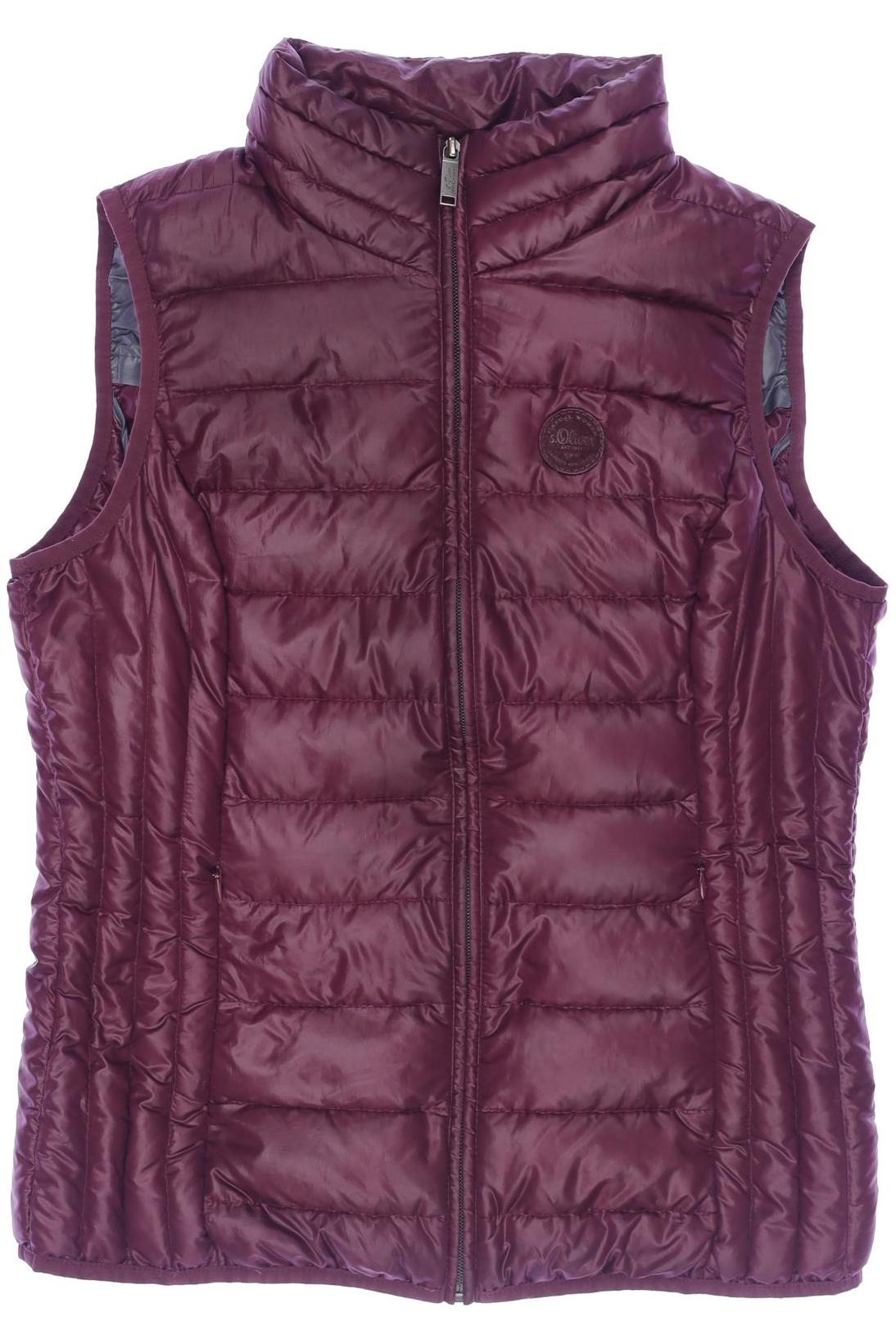 

s.Oliver Damen Weste, bordeaux, Gr. 40