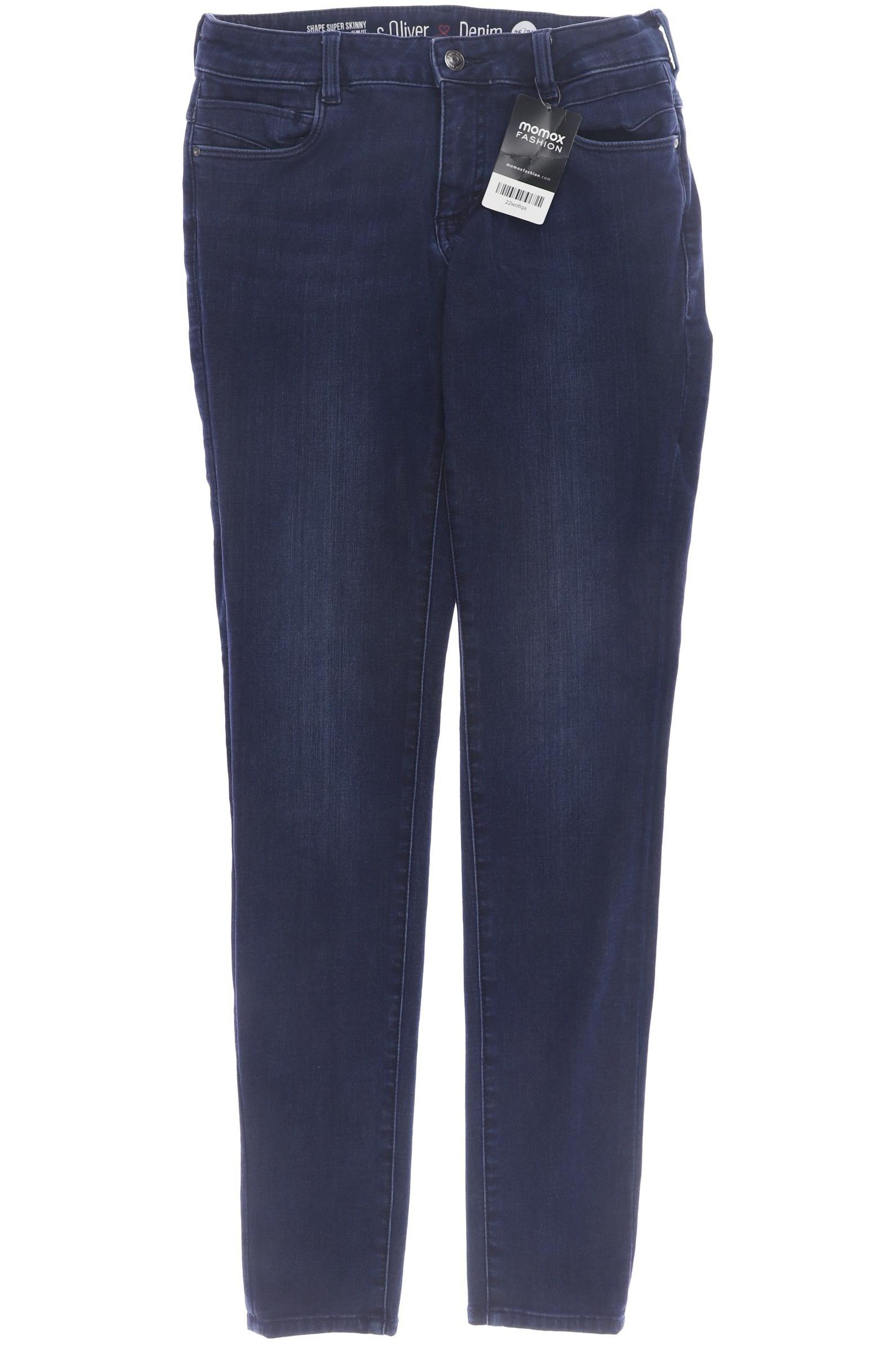 

s.Oliver Damen Jeans, marineblau