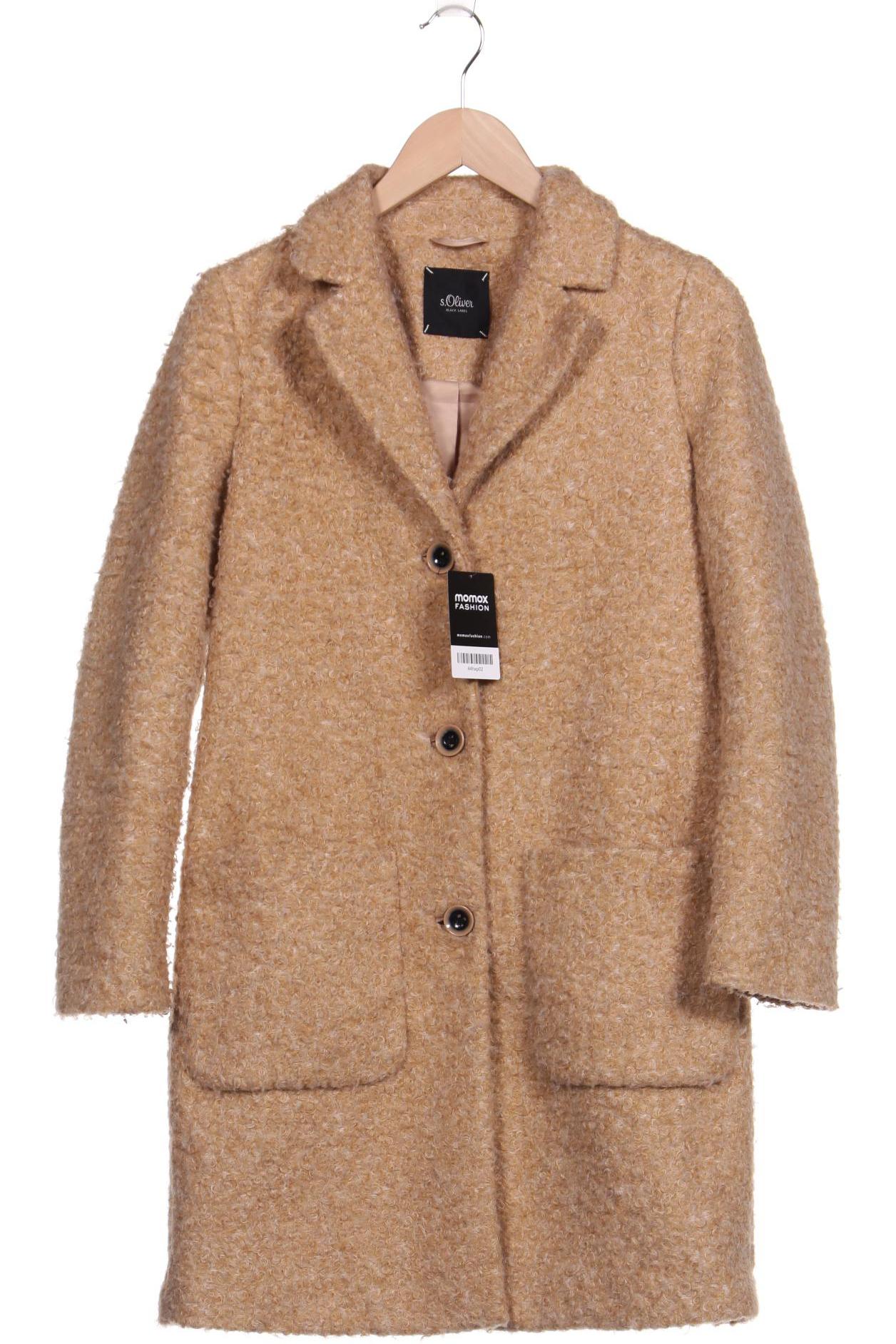 

s.Oliver Damen Mantel, beige, Gr. 34