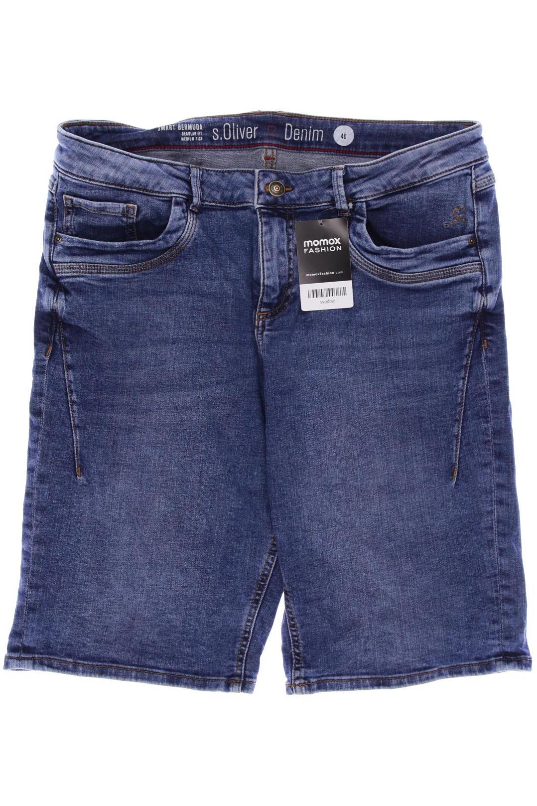 

s.Oliver Damen Shorts, blau