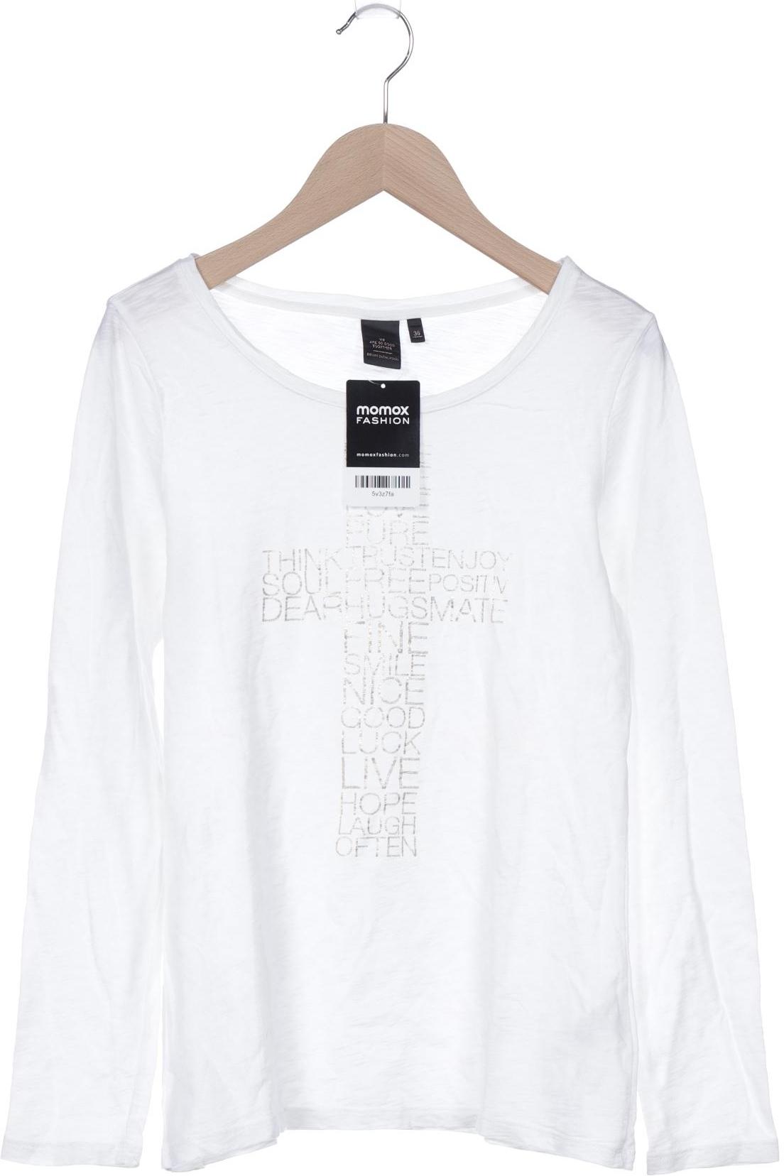 

s.Oliver Damen Langarmshirt, cremeweiß, Gr. 36