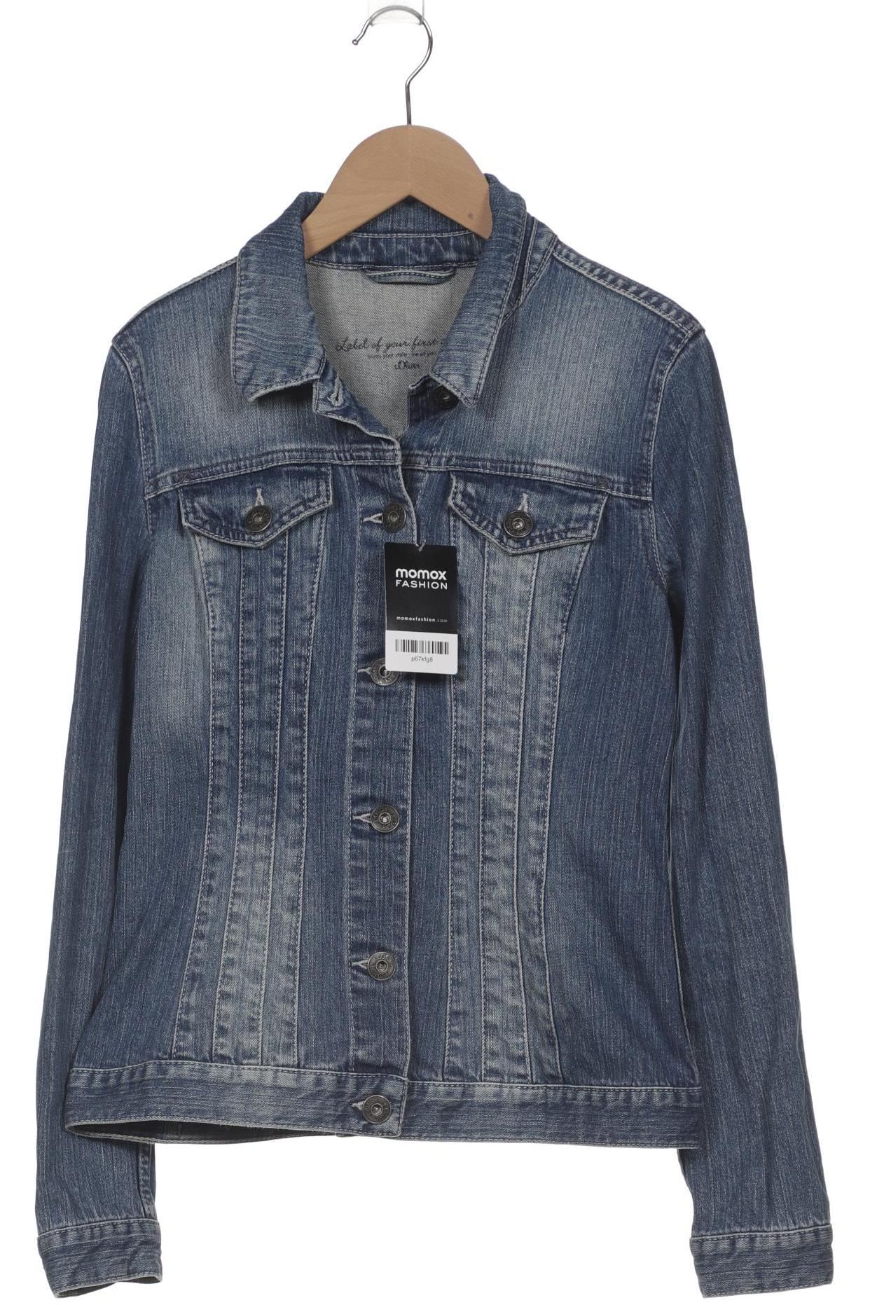 

s.Oliver Damen Jacke, blau, Gr. 38