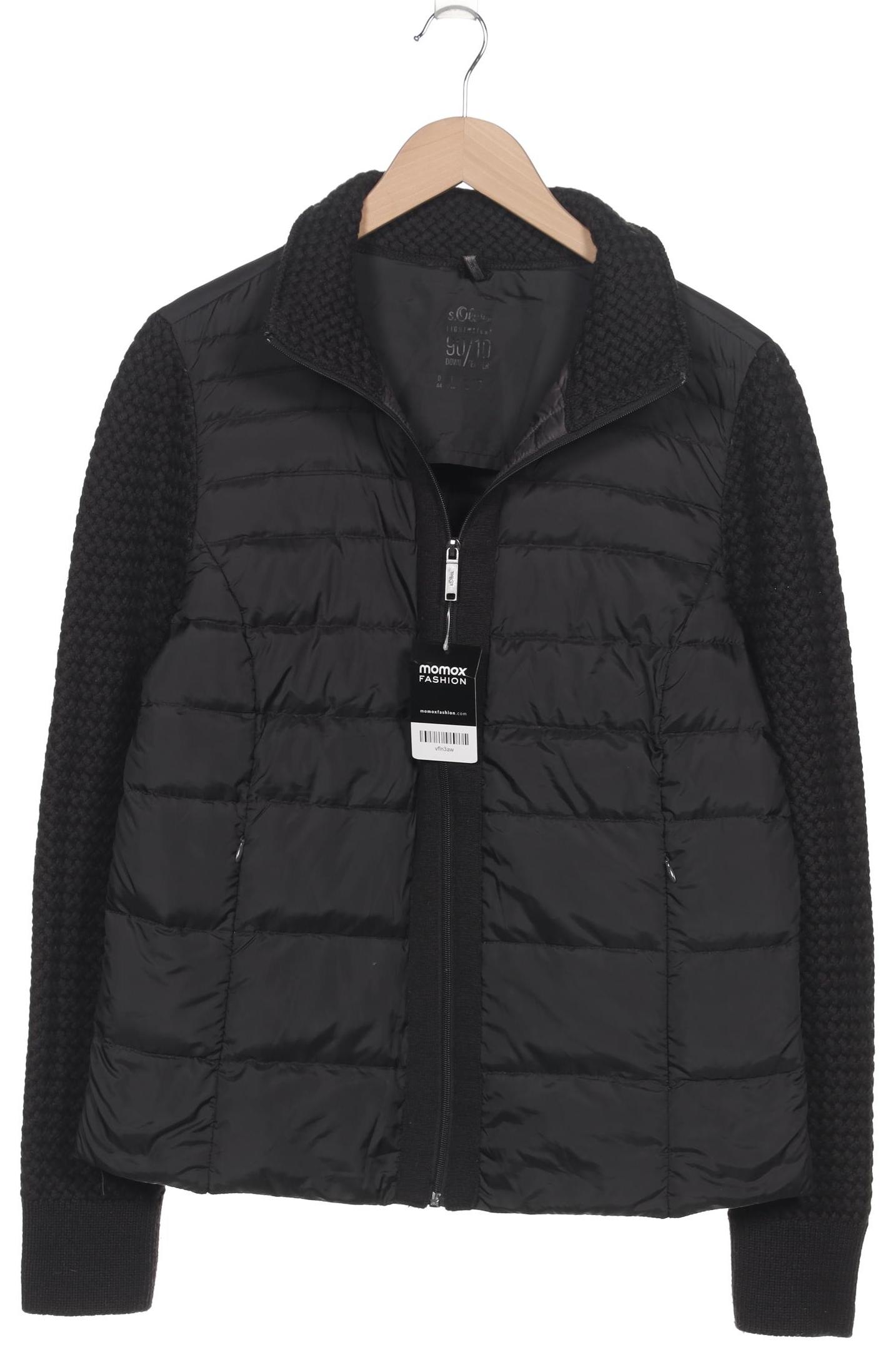 

s.Oliver Damen Jacke, schwarz, Gr. 44