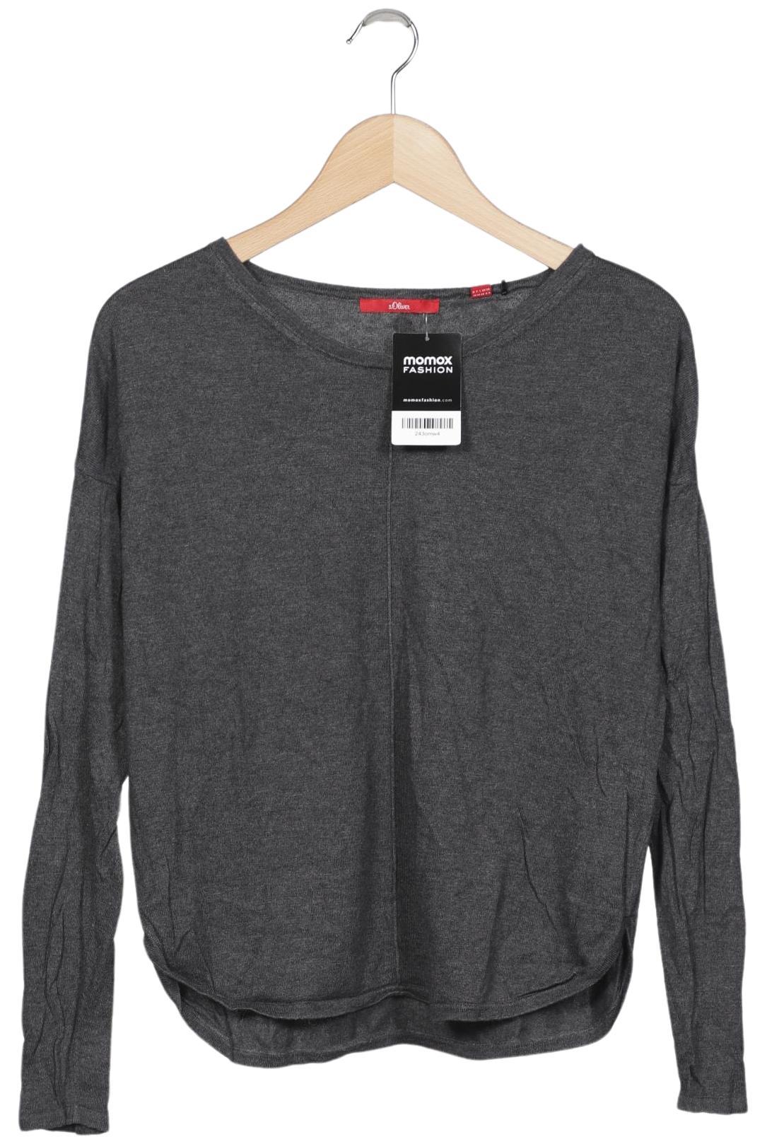 

s.Oliver Damen Pullover, grau, Gr. 34
