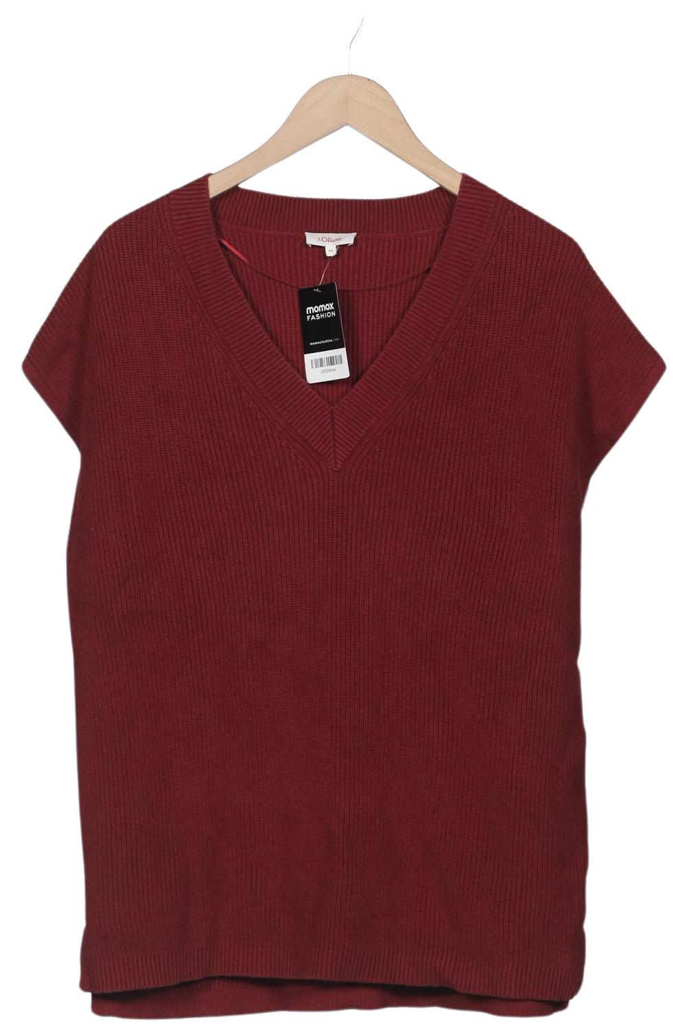 

s.Oliver Damen Pullover, bordeaux, Gr. 44