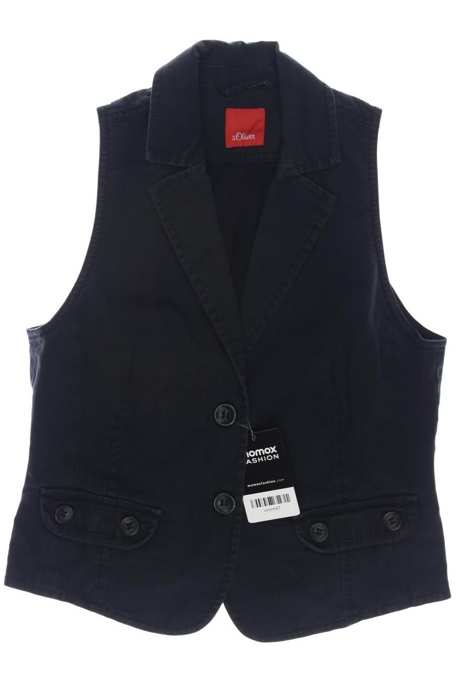 

s.Oliver Damen Weste, grau, Gr. 36