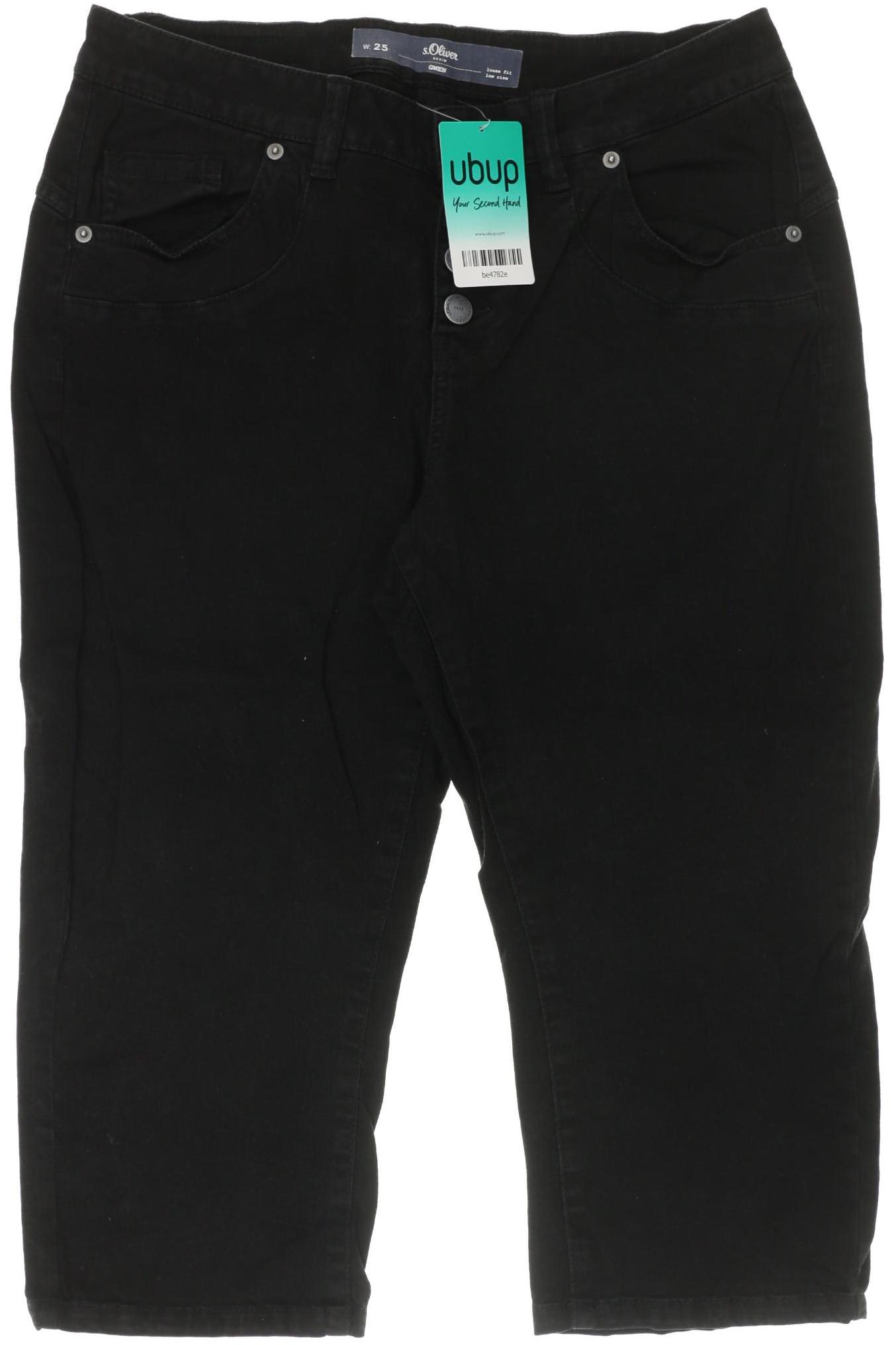 

s.Oliver Damen Jeans, schwarz, Gr. 25