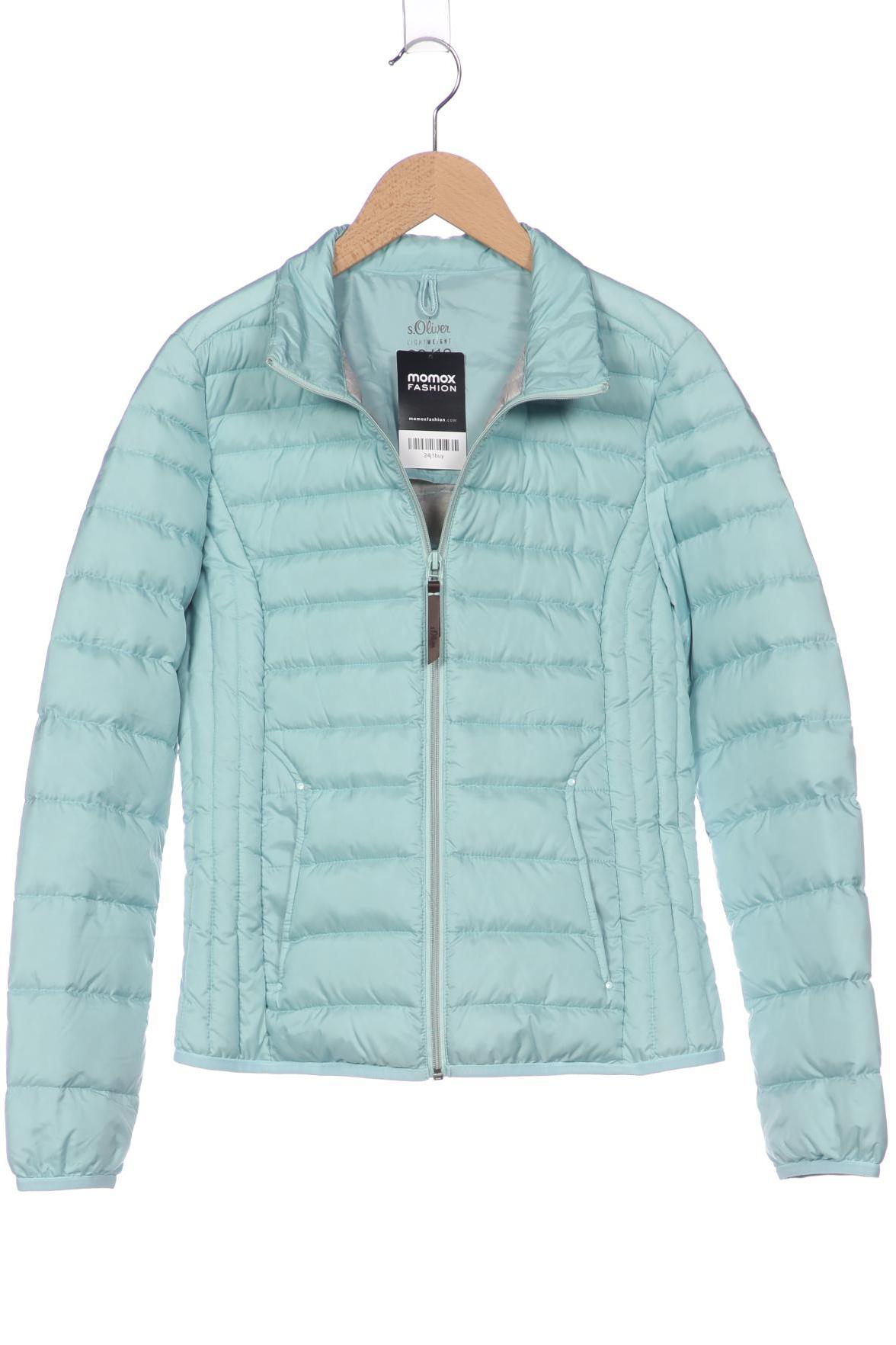

s.Oliver Damen Jacke, türkis, Gr. 36