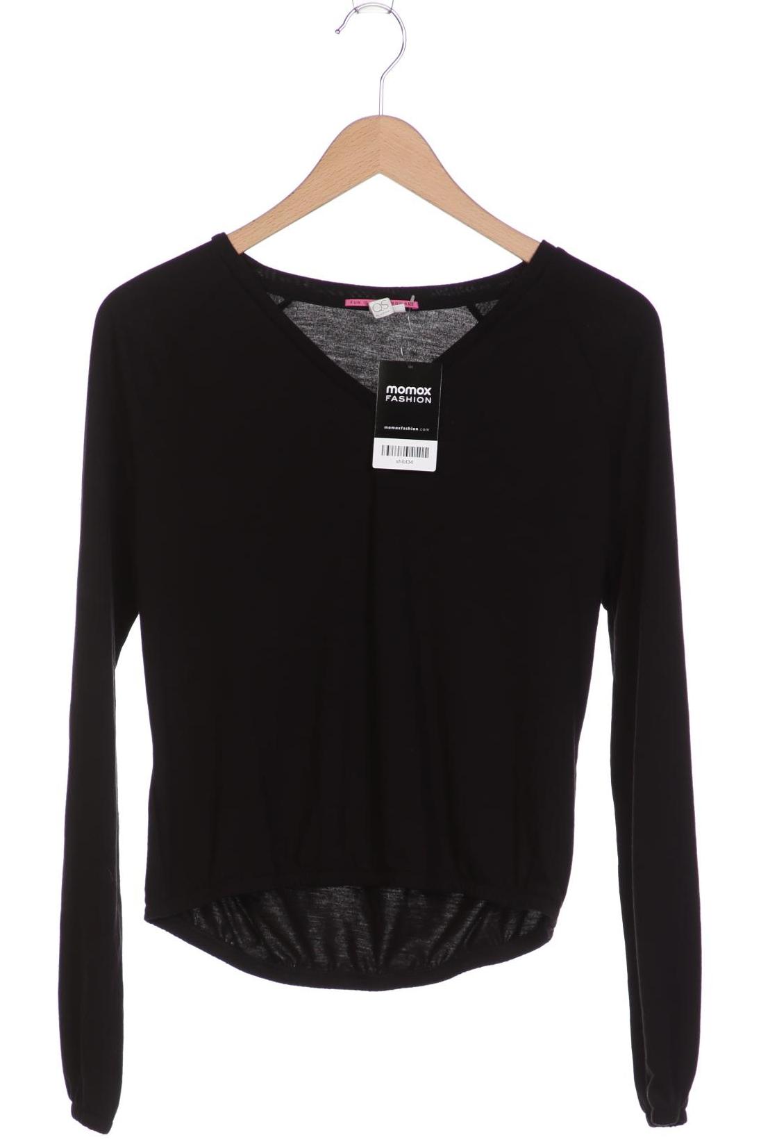 

s.Oliver Damen Langarmshirt, schwarz