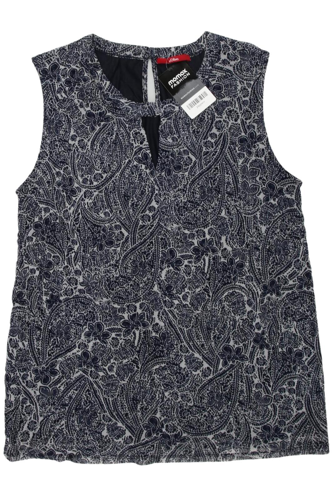 

s.Oliver Damen Top, marineblau, Gr. 40