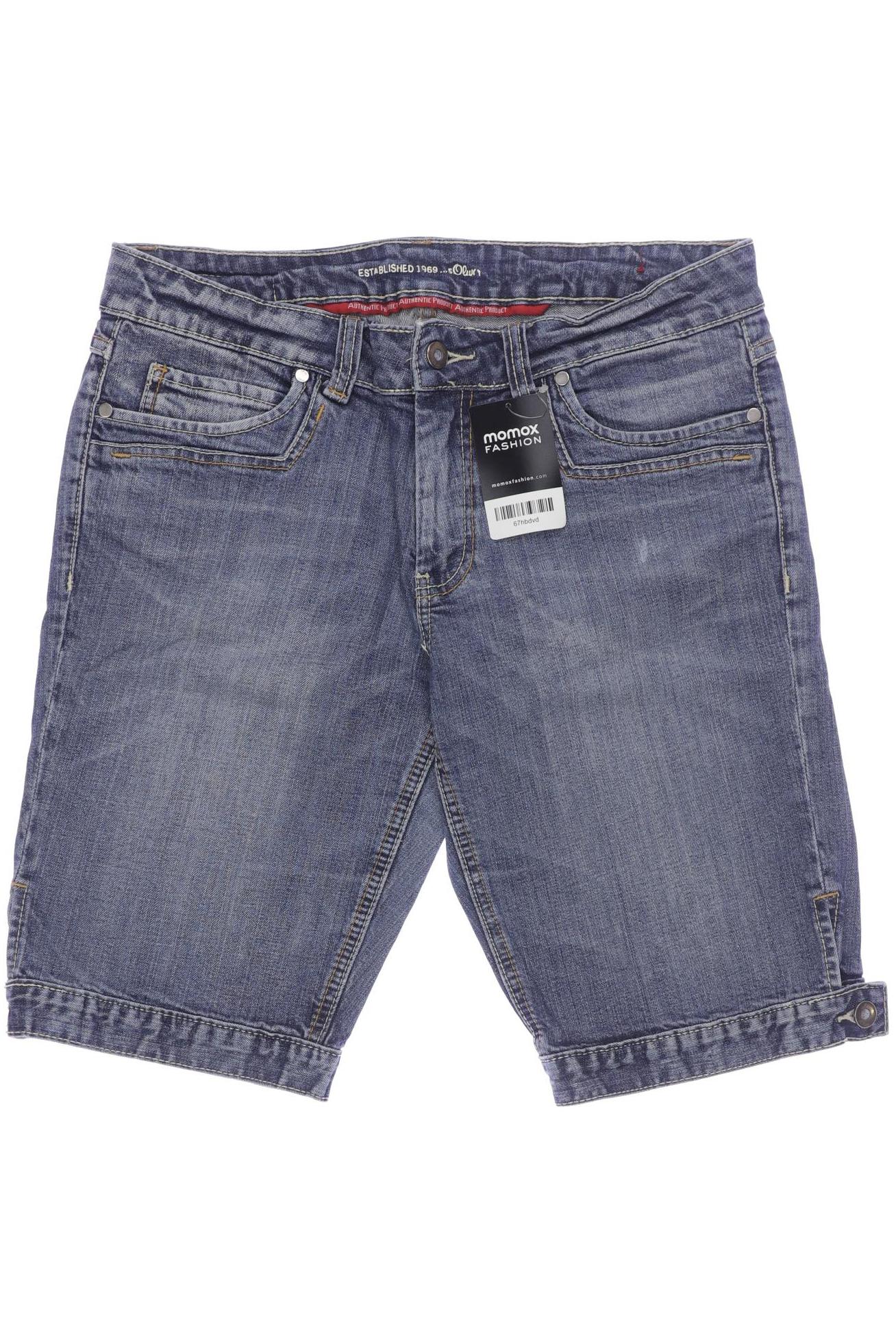 

s.Oliver Damen Shorts, blau, Gr. 42