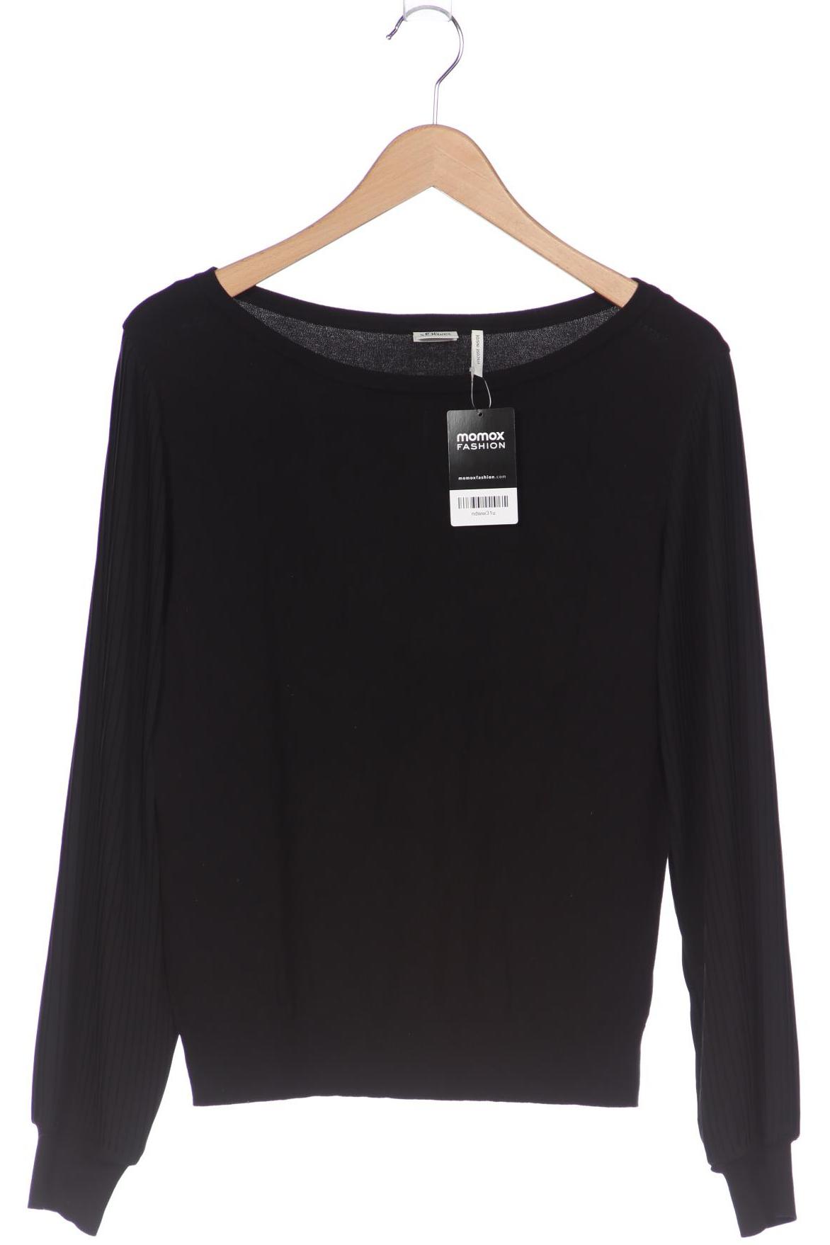 

s.Oliver Damen Pullover, schwarz