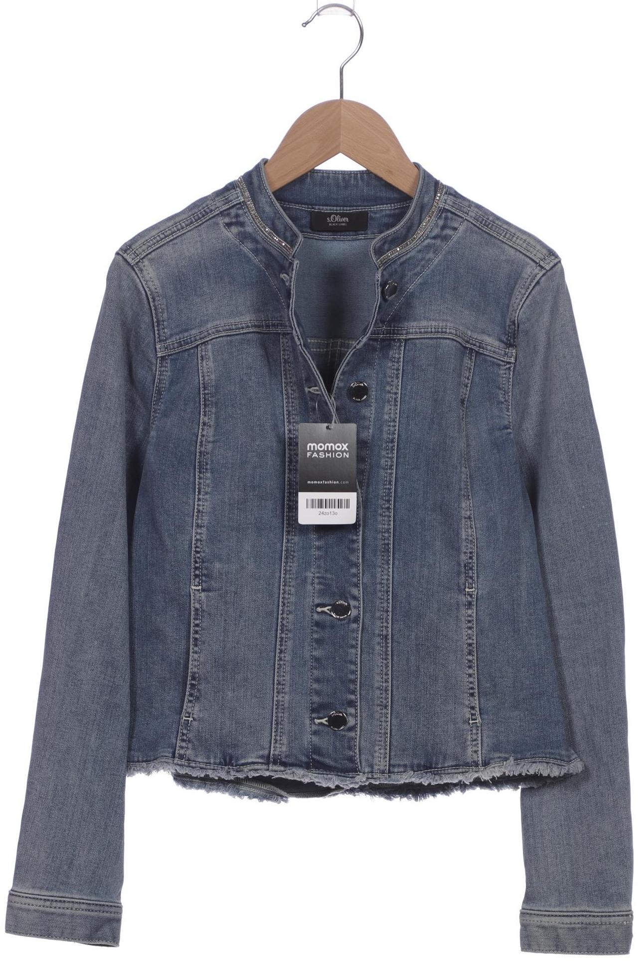 

s.Oliver Damen Jacke, blau, Gr. 36