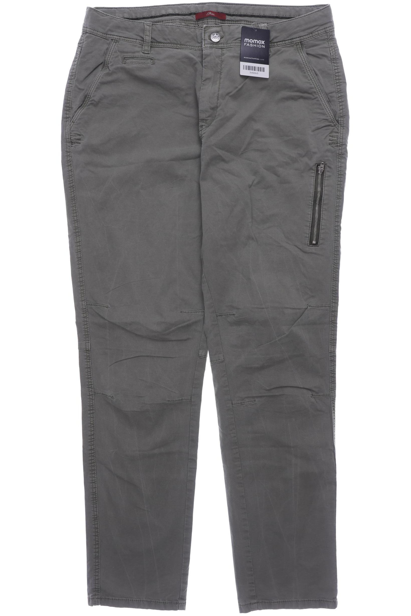 

s.Oliver Damen Jeans, grün