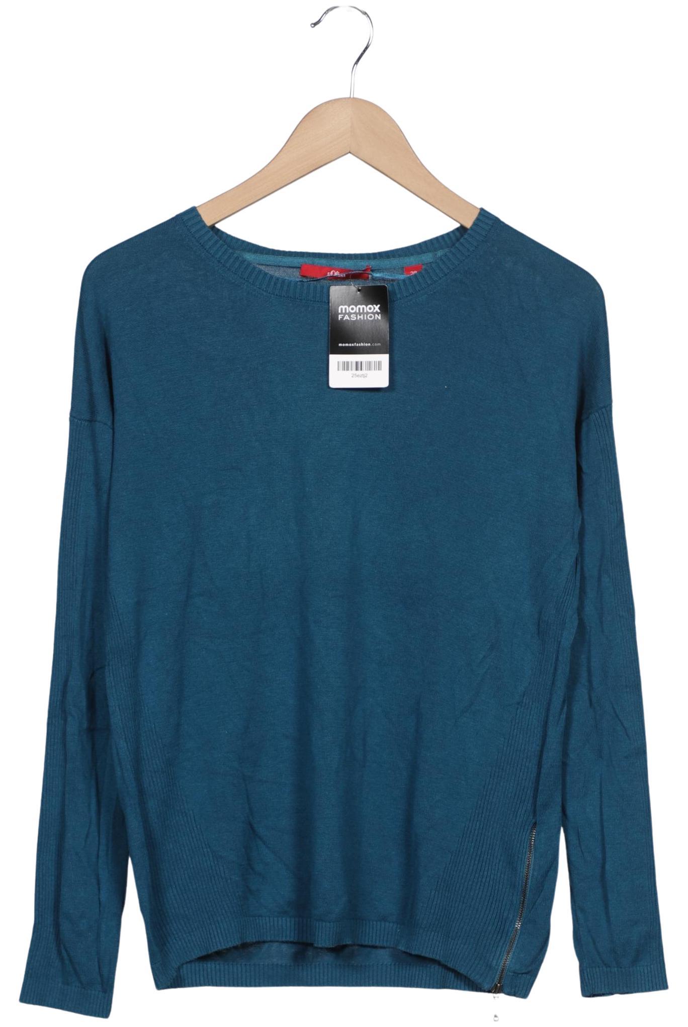 

s.Oliver Damen Pullover, türkis, Gr. 38