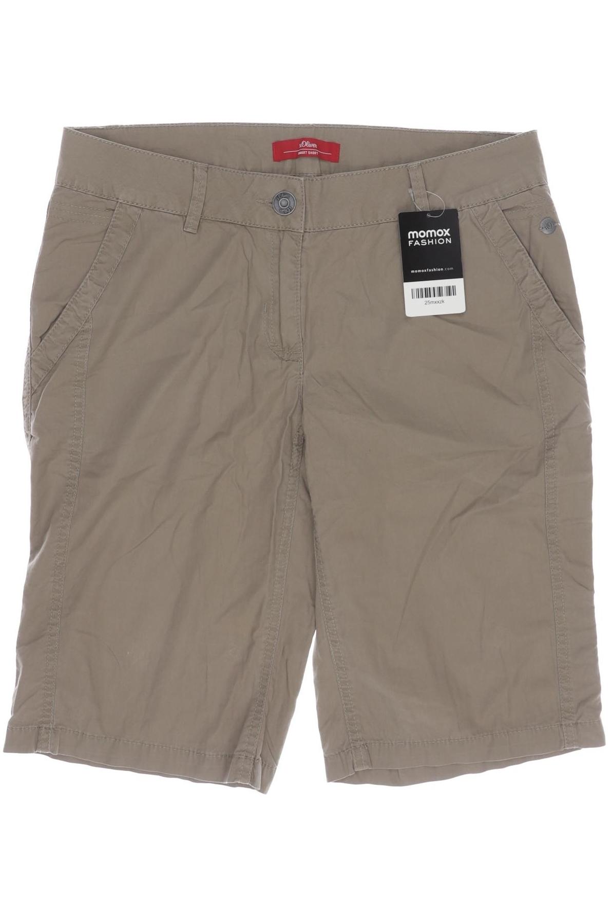

s.Oliver Damen Shorts, beige, Gr. 36
