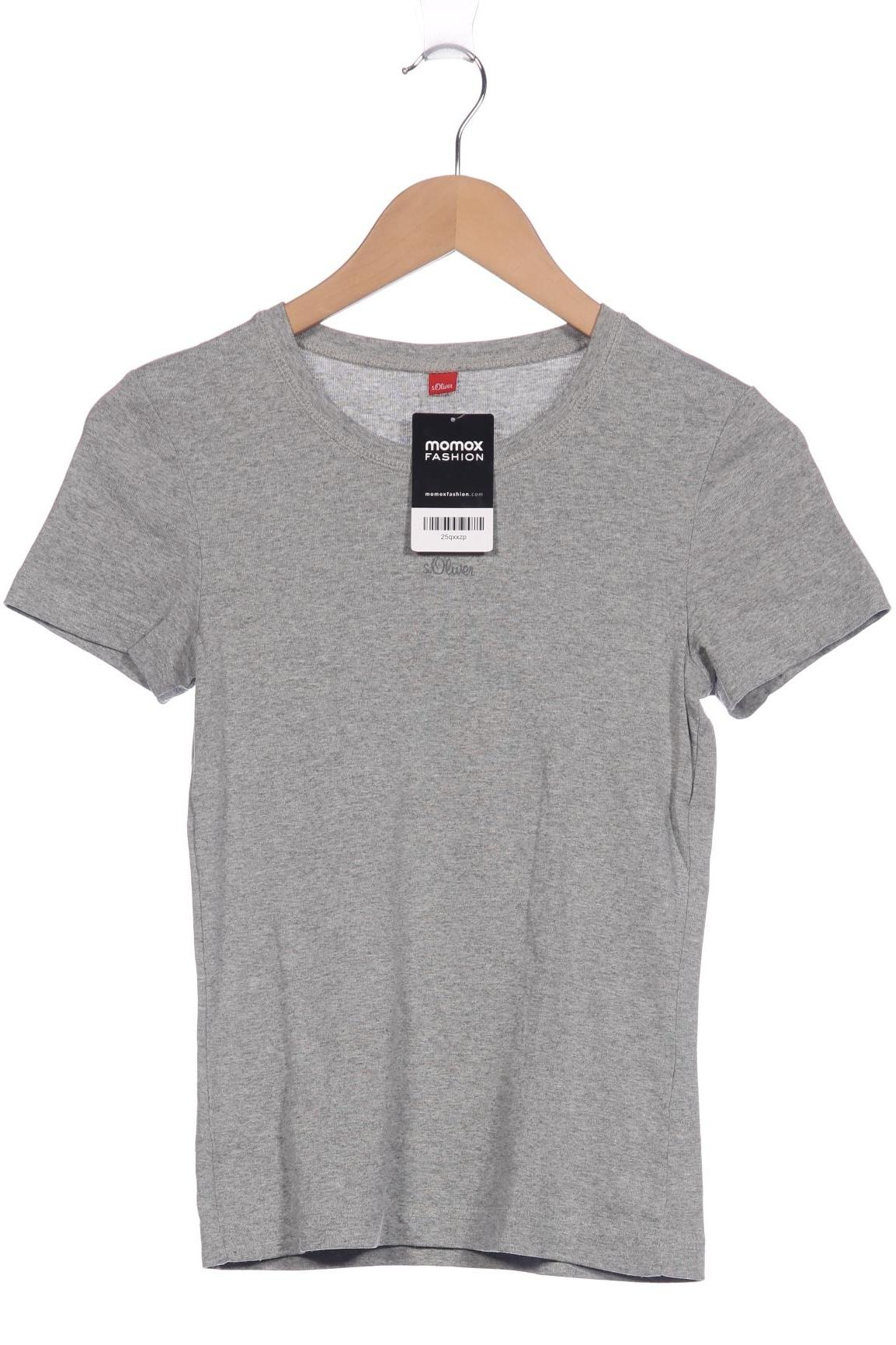 

s.Oliver Damen T-Shirt, grau, Gr. 36