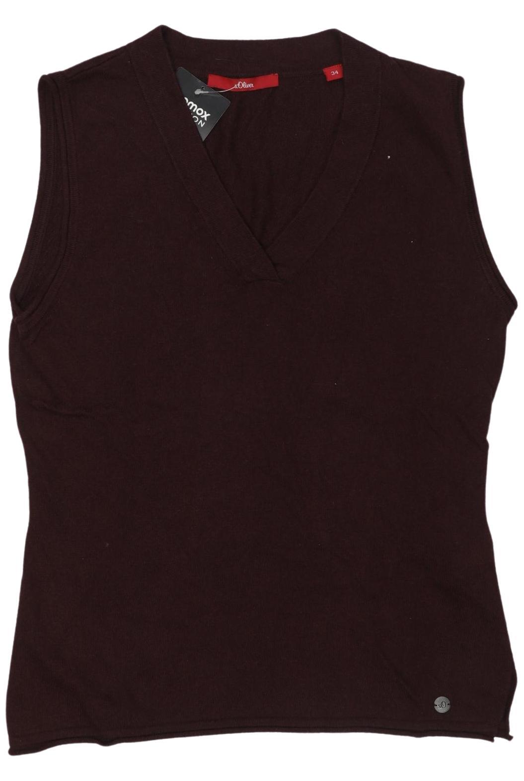 

s.Oliver Damen Pullover, bordeaux, Gr. 34