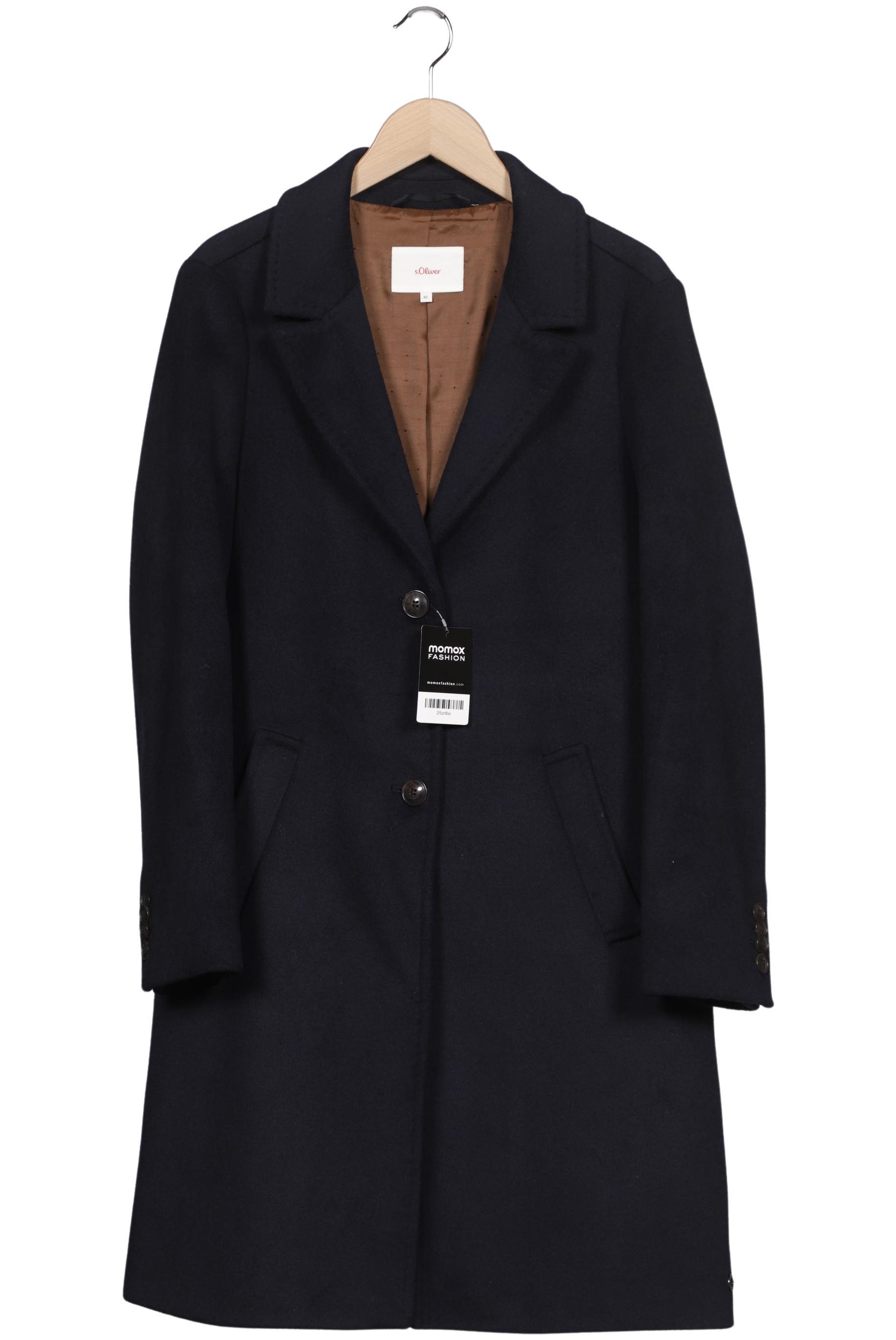 

s.Oliver Damen Mantel, marineblau, Gr. 42