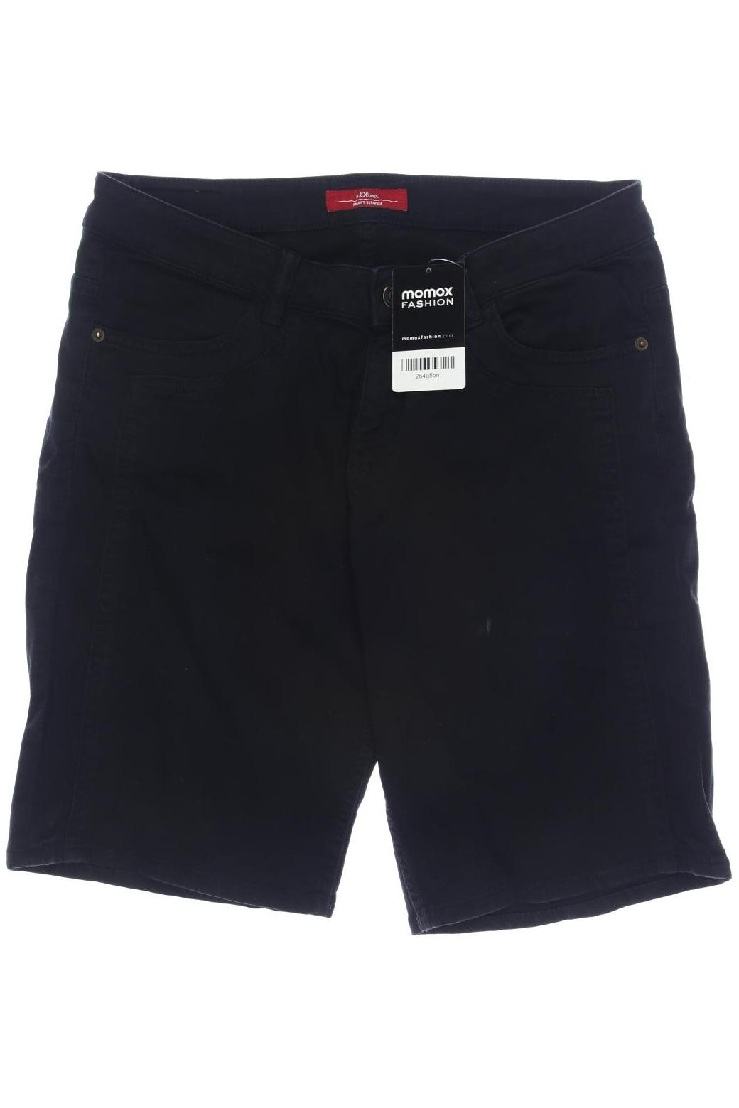 

s.Oliver Damen Shorts, schwarz, Gr. 38