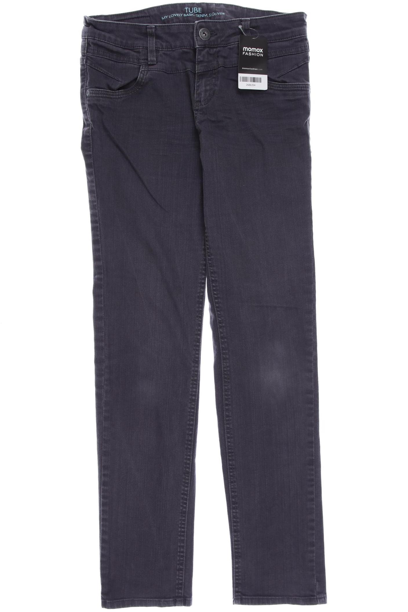 

s.Oliver Damen Jeans, grau