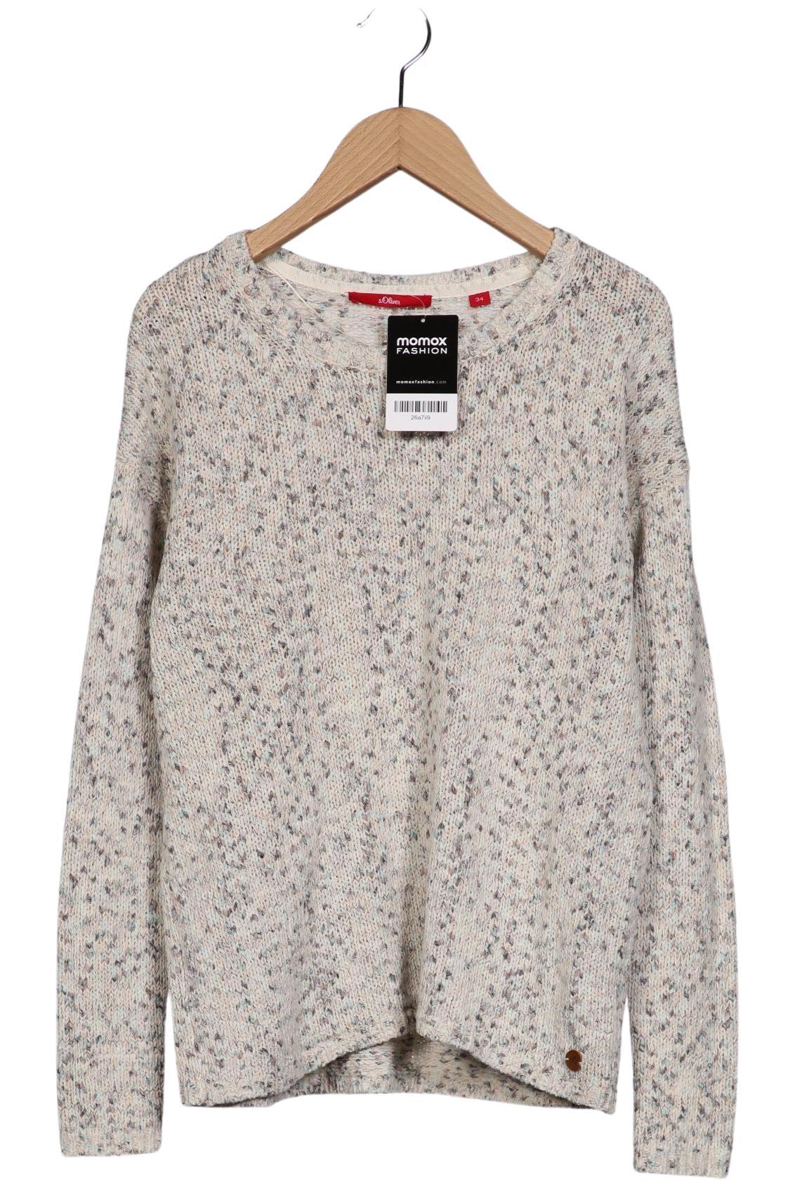 

s.Oliver Damen Pullover, cremeweiß, Gr. 34