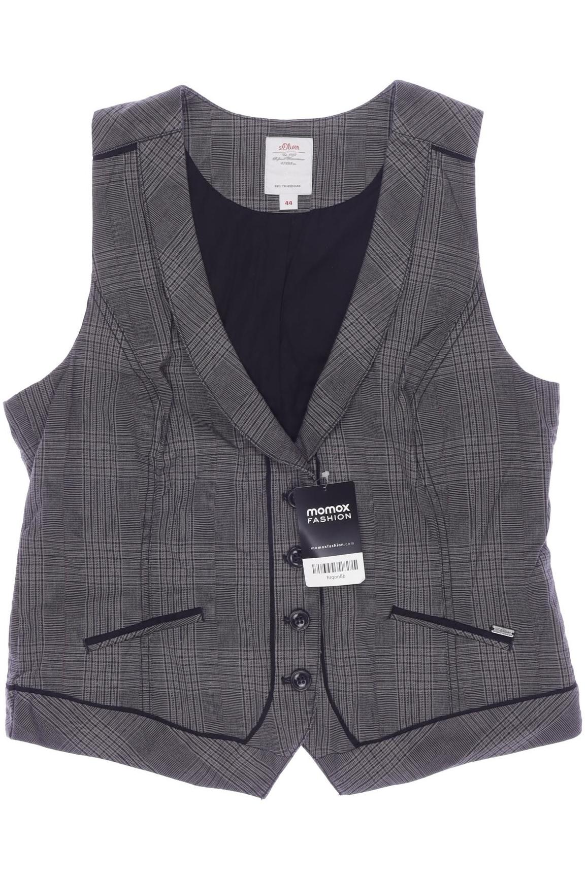 

s.Oliver Damen Weste, grau, Gr. 44