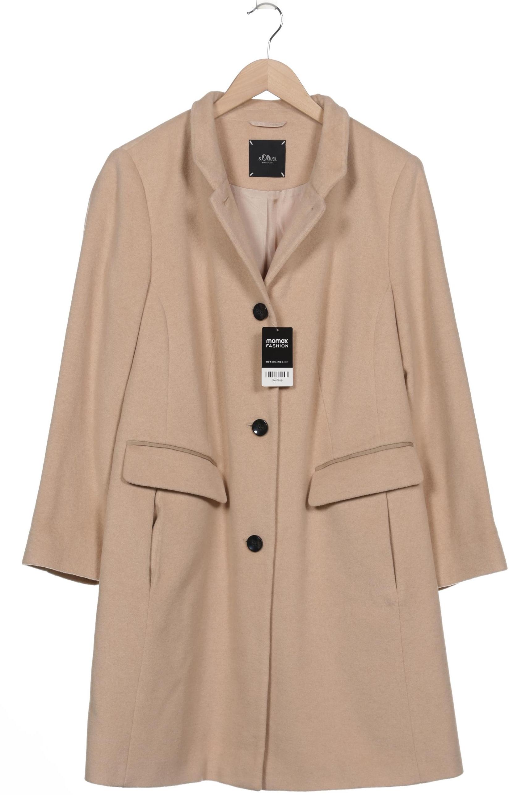 

s.Oliver Damen Mantel, beige, Gr. 44