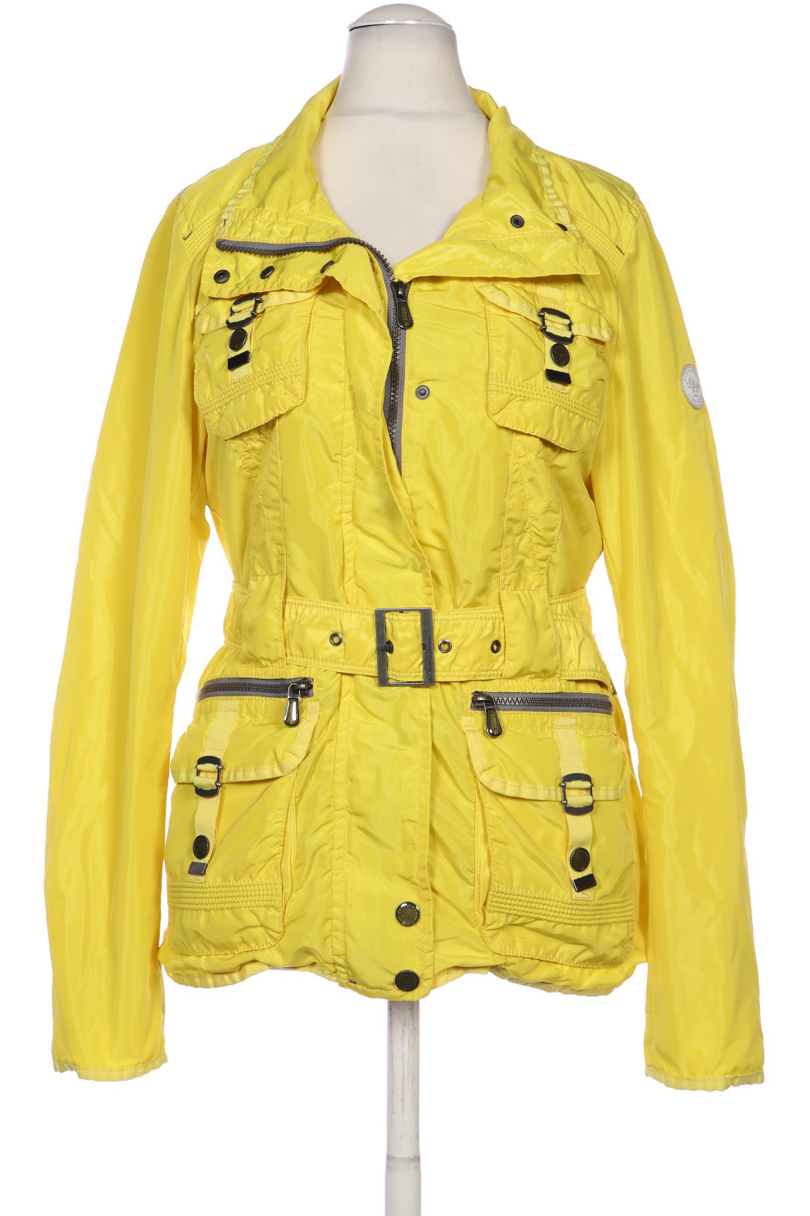 

s.Oliver Damen Jacke, gelb, Gr. 38
