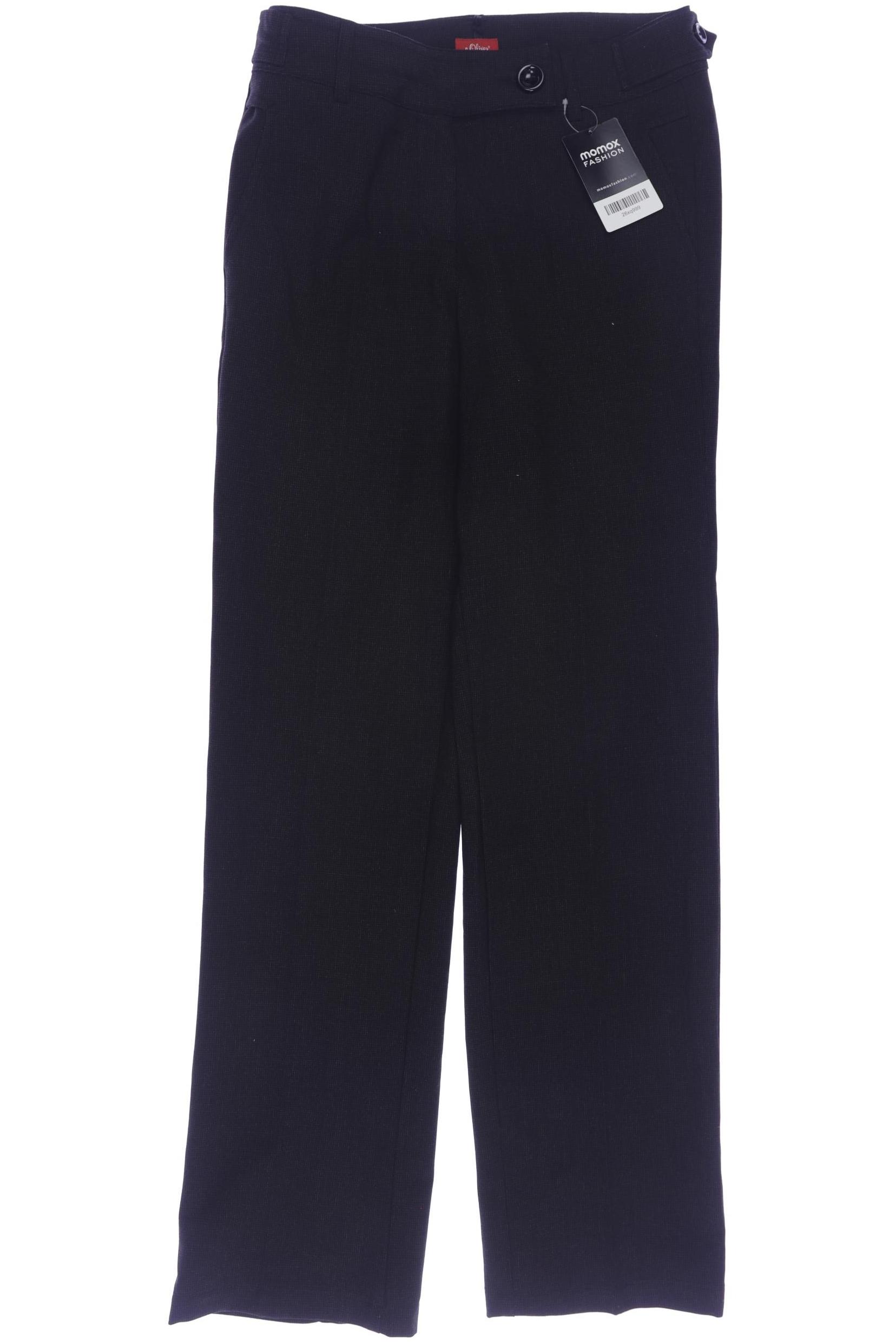 

s.Oliver Damen Stoffhose, schwarz, Gr. 36