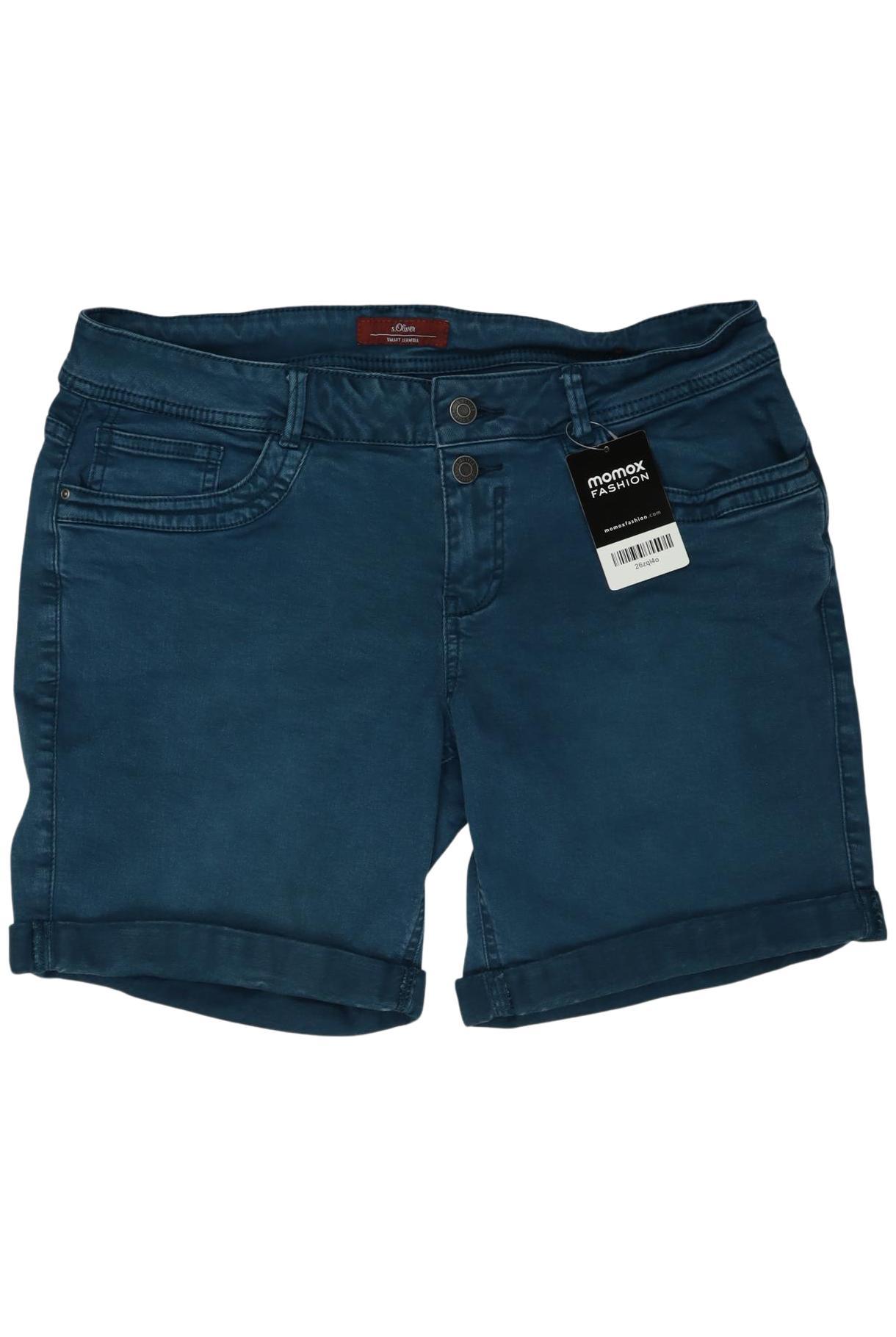 

s.Oliver Damen Shorts, blau, Gr. 38