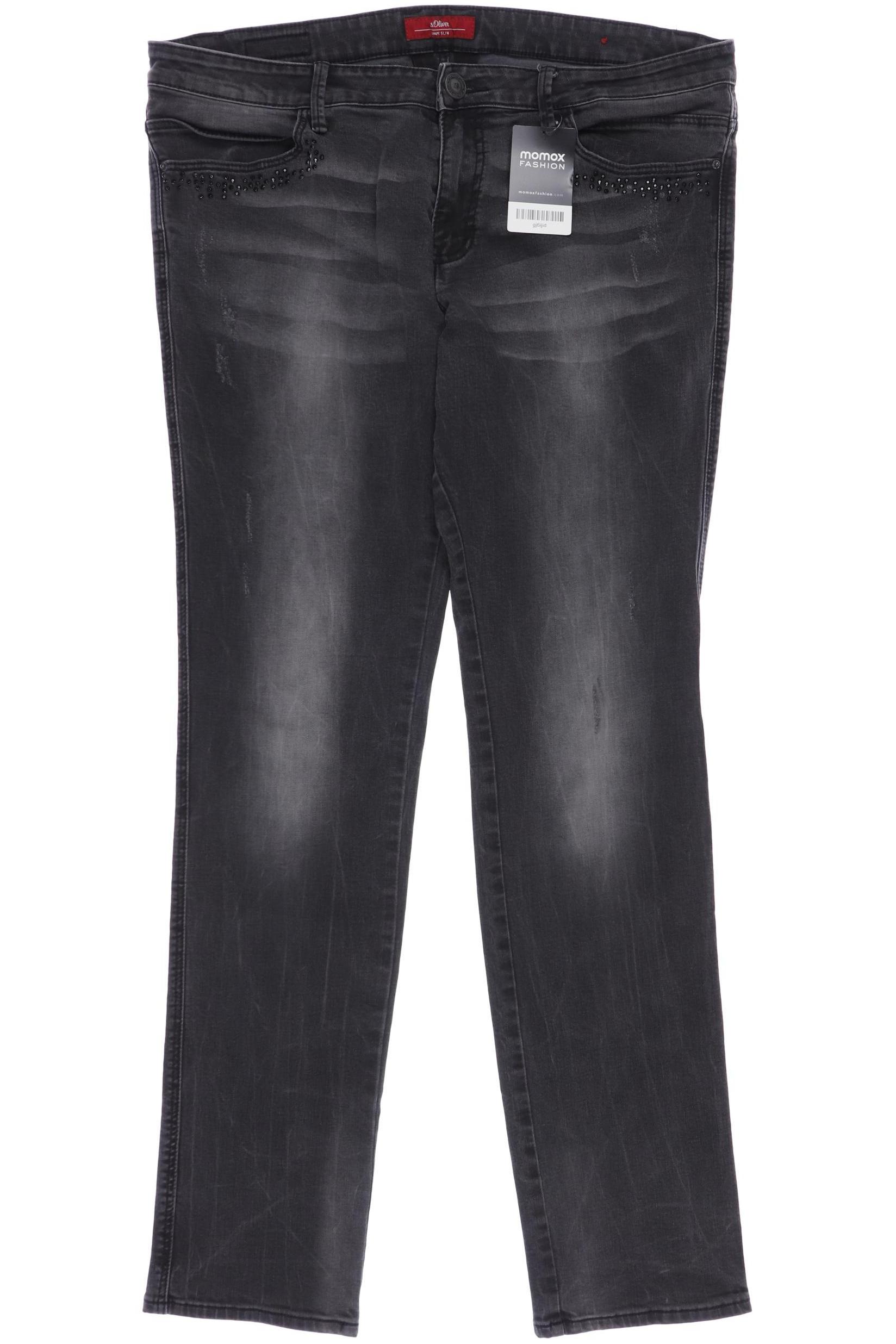 

s.Oliver Damen Jeans, grau